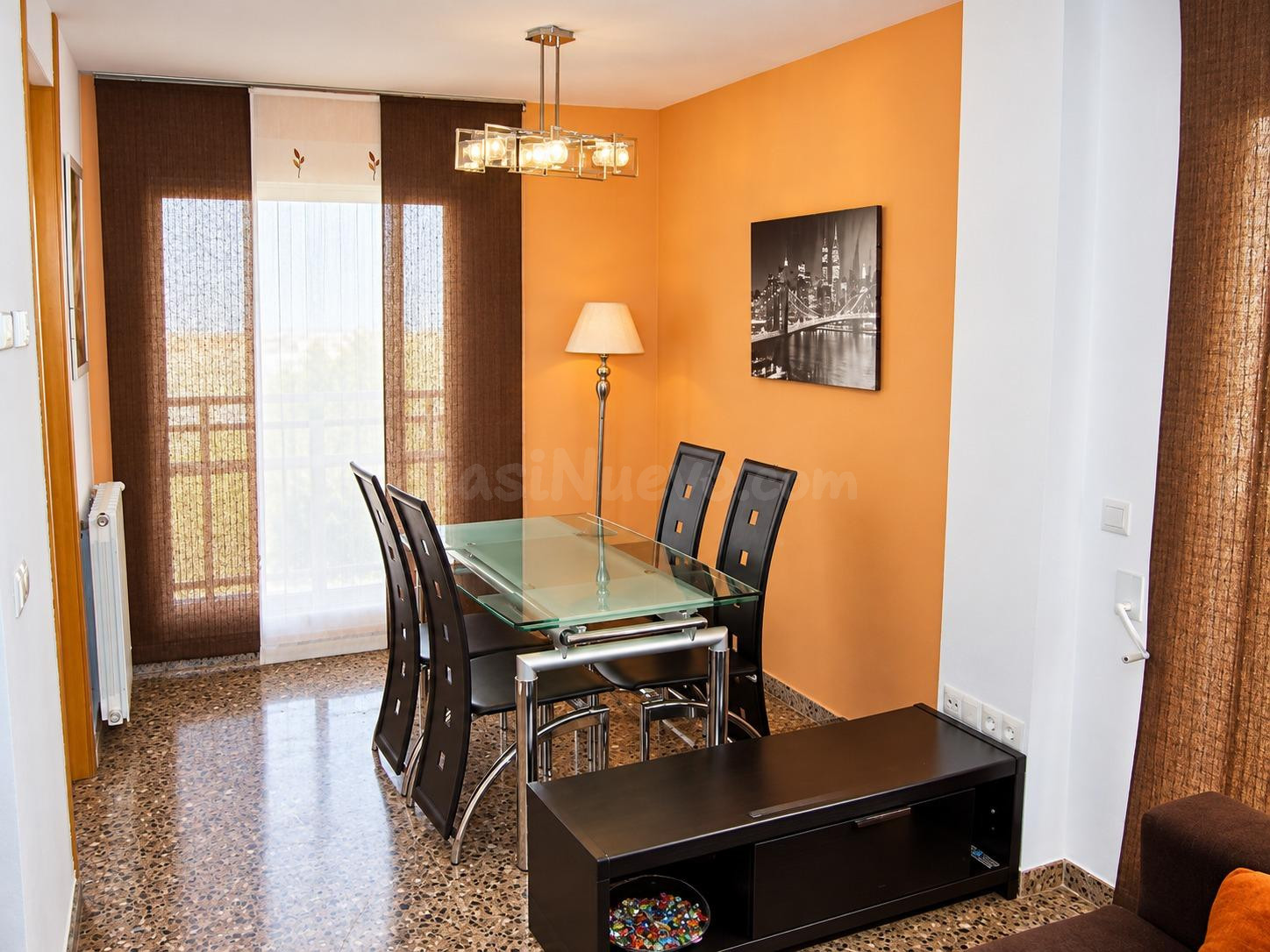 Piso amueblado de 2 habitaciones y parking incluido en Sant Marcellí