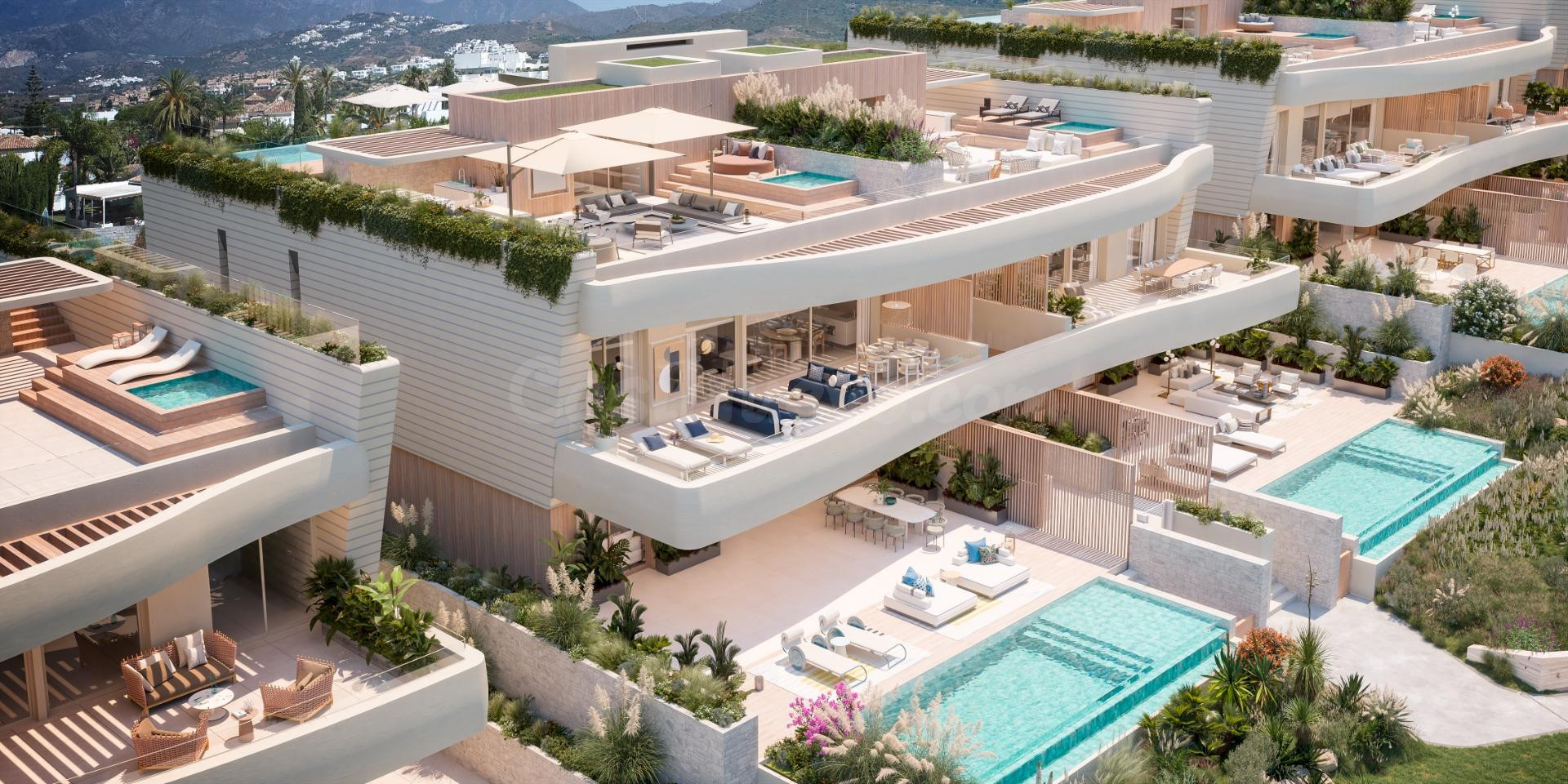 DÚPLEX DE 3 DORMITORIOS EN PRIMERA LINEA DE PLAYA, LAS CHAPAS, MARBELLA