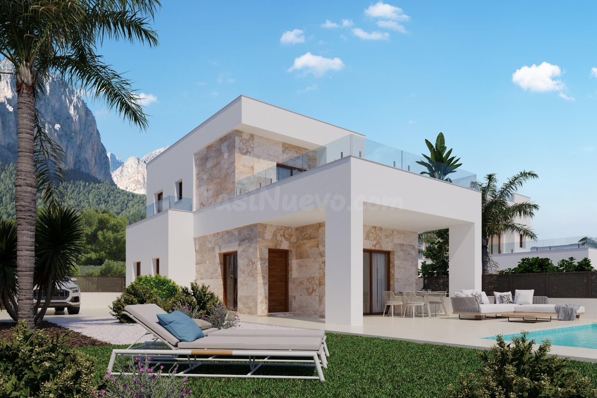 Moderna Villa en Polop: Lujo y Confort a tu Alcance