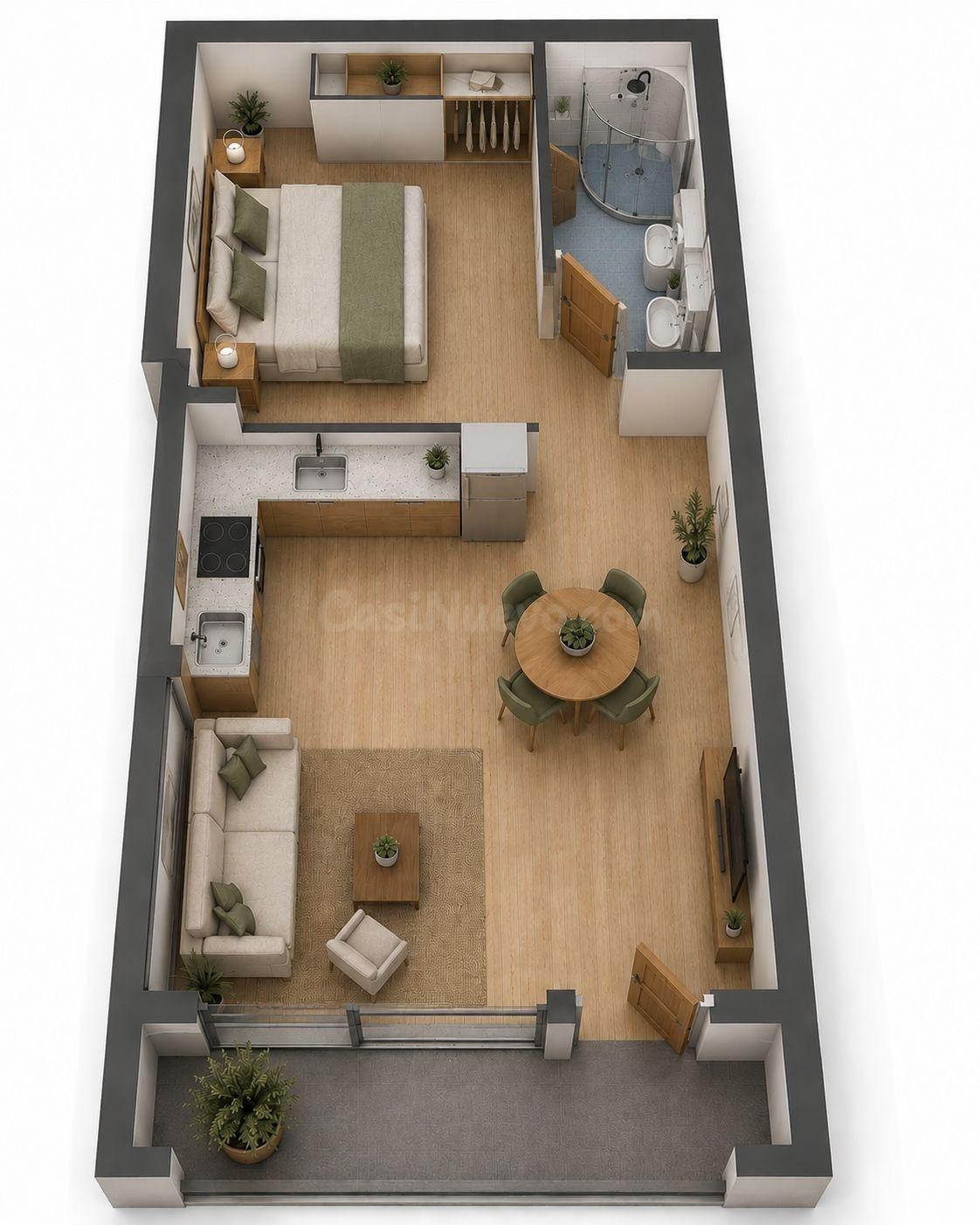 LOFT ESTUDIO DE OBRA NUEVA CON TERRAZA PRIVADA EN ELCHE