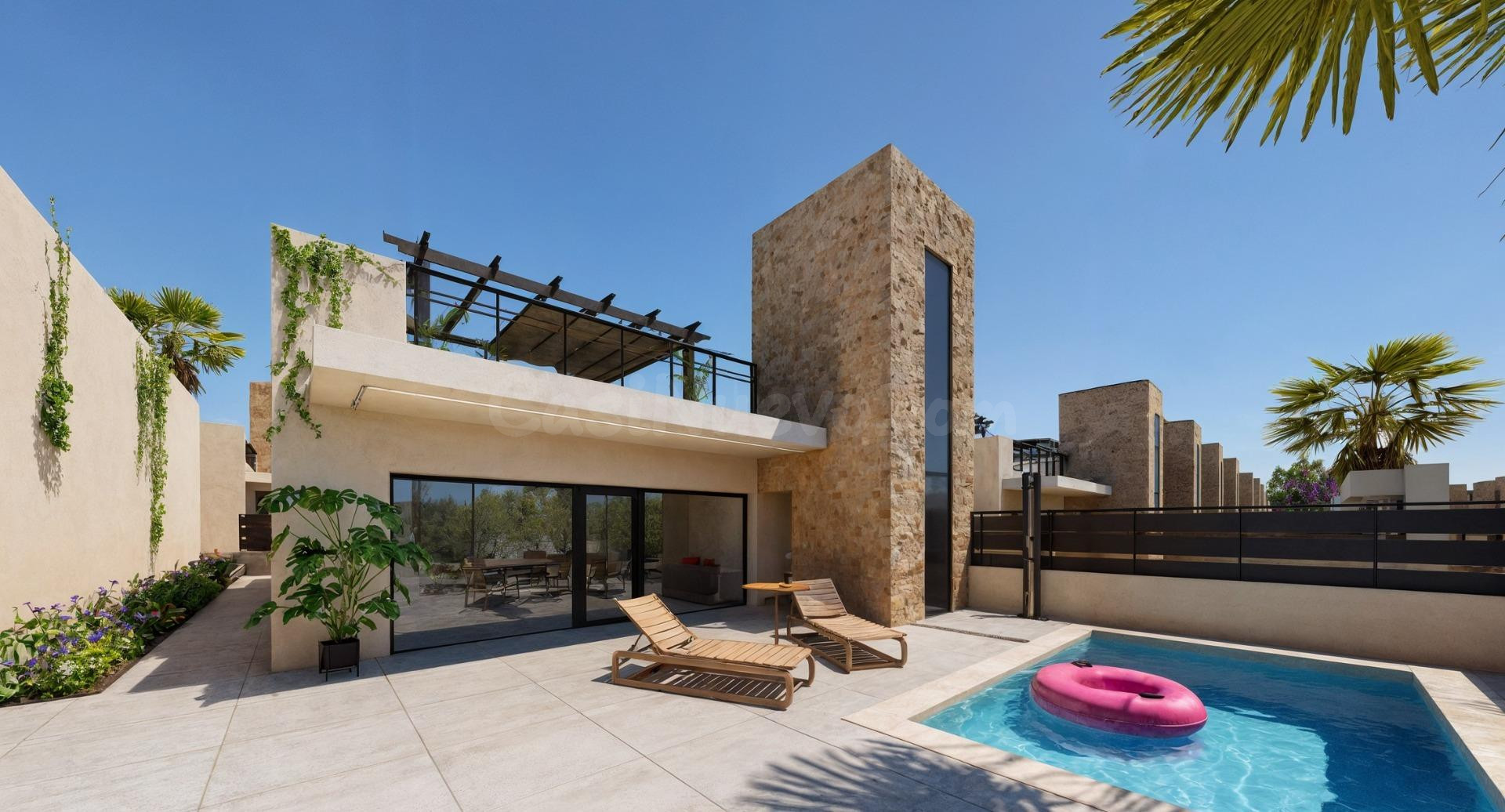VILLAS DE OBRA NUEVA EN FUENTE ALAMO, MURCIA