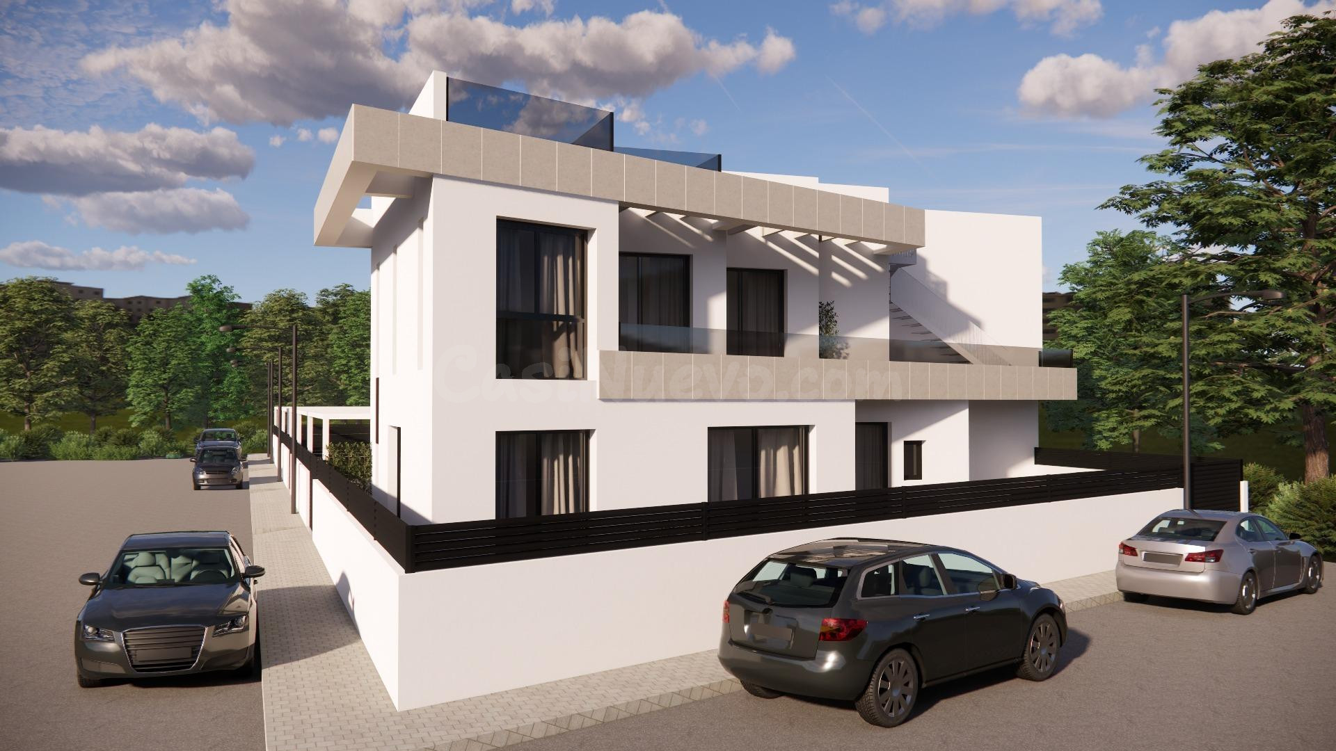 Adosado de nueva construcción con 3 dormitorios y piscina privada a la venta en Rojales