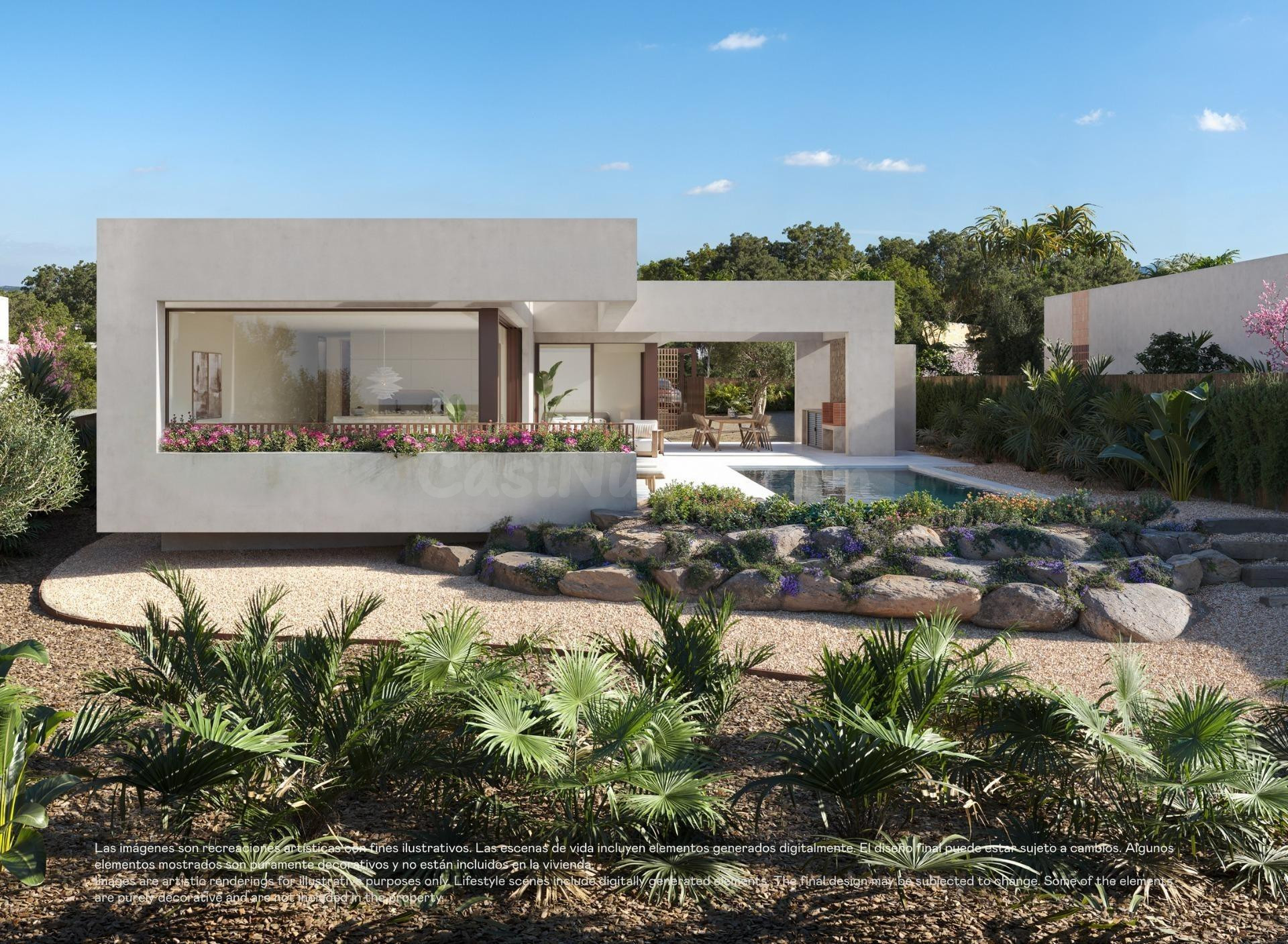 Magnifica villa de lujo en una sola planta con 3 dormitorios y piscina privada en el prestigioso Resort de Golf Las Colinas(Alicante)