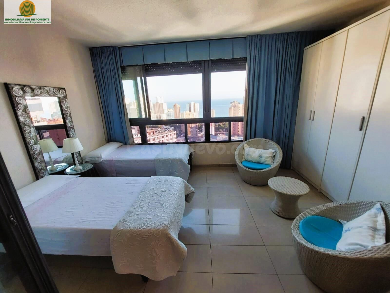 Apartamento con vistas al Mar y licencia turistica en Benidorm