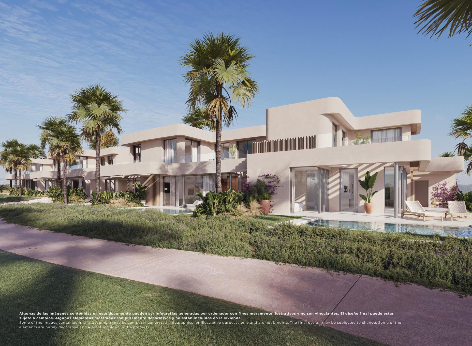Villa adosada de 3 dormitorios en primera línea de golf en El Valle Golf Resort - Murcia