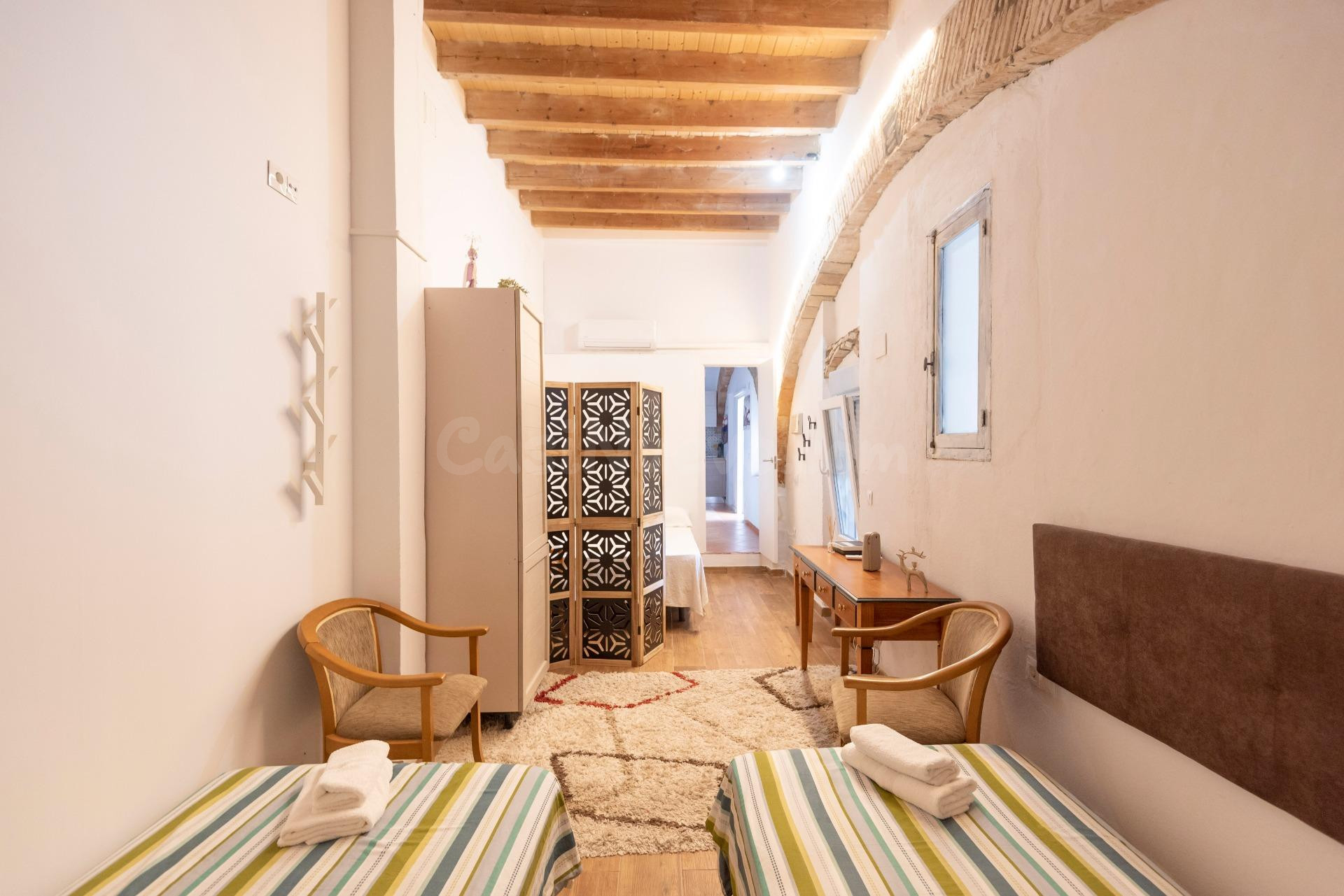 Apartamento con licencia turística, reformado con patio privado en  Casco antiguo Vejer de la Frontera
