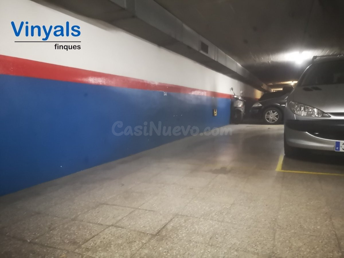 Plaza de parking pequeña