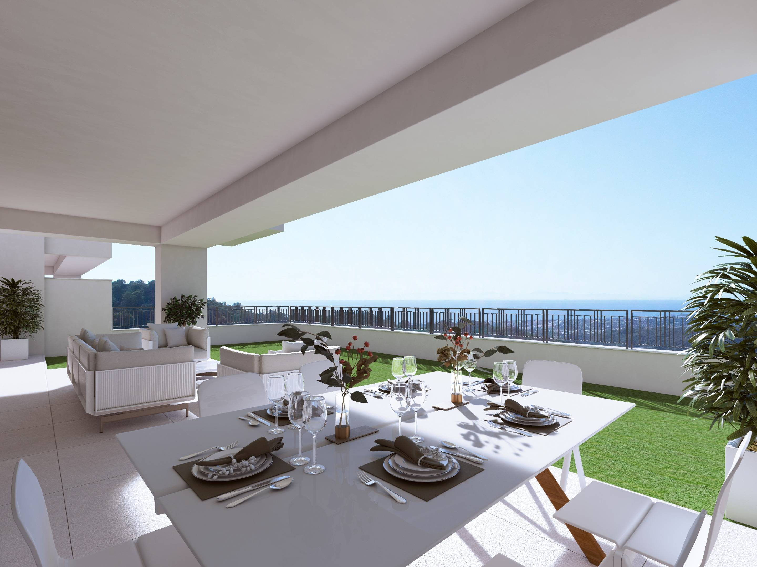 Apartamento de Lujo con solárium en venta en Istan, Málaga