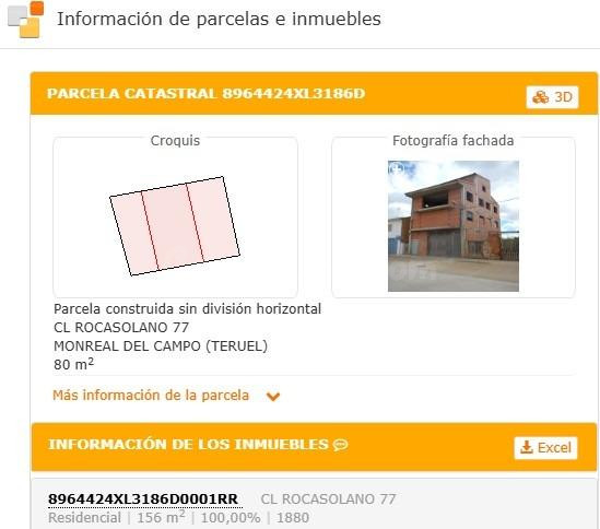 EN VENTA EDIFICIO EN MONREAL DEL CAMPO - foto 3