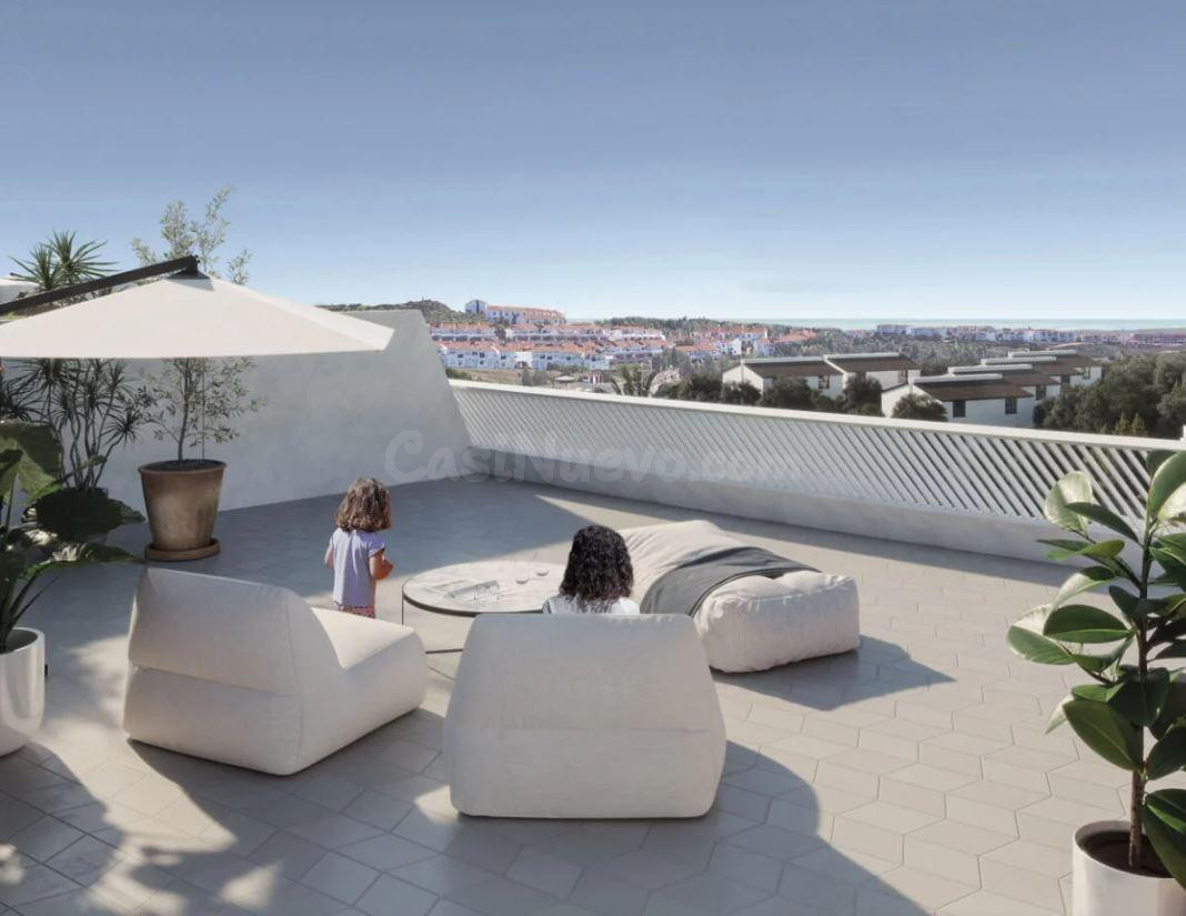 Apartamento de 3 dormitorios con garaje y trastero. Mijas costa.