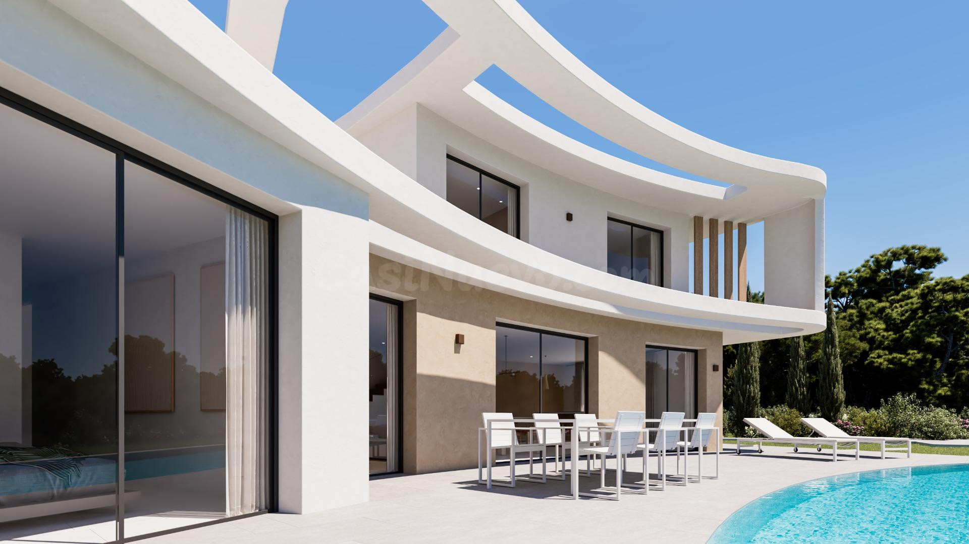 VILLA MODERNA CERCA ARENAL