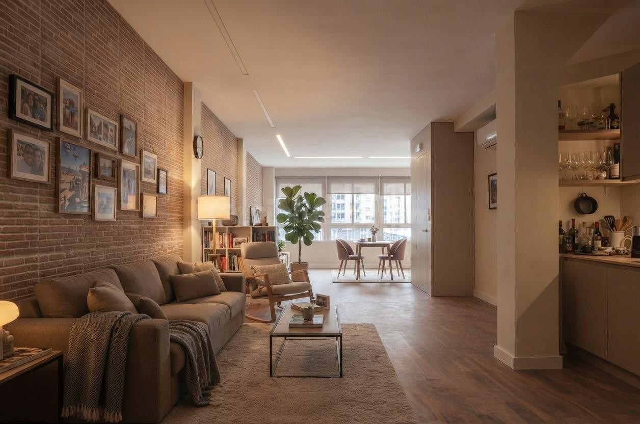 Oficina con distribución tipo vivienda en pleno centro de Alicante - espacio versátil y único
