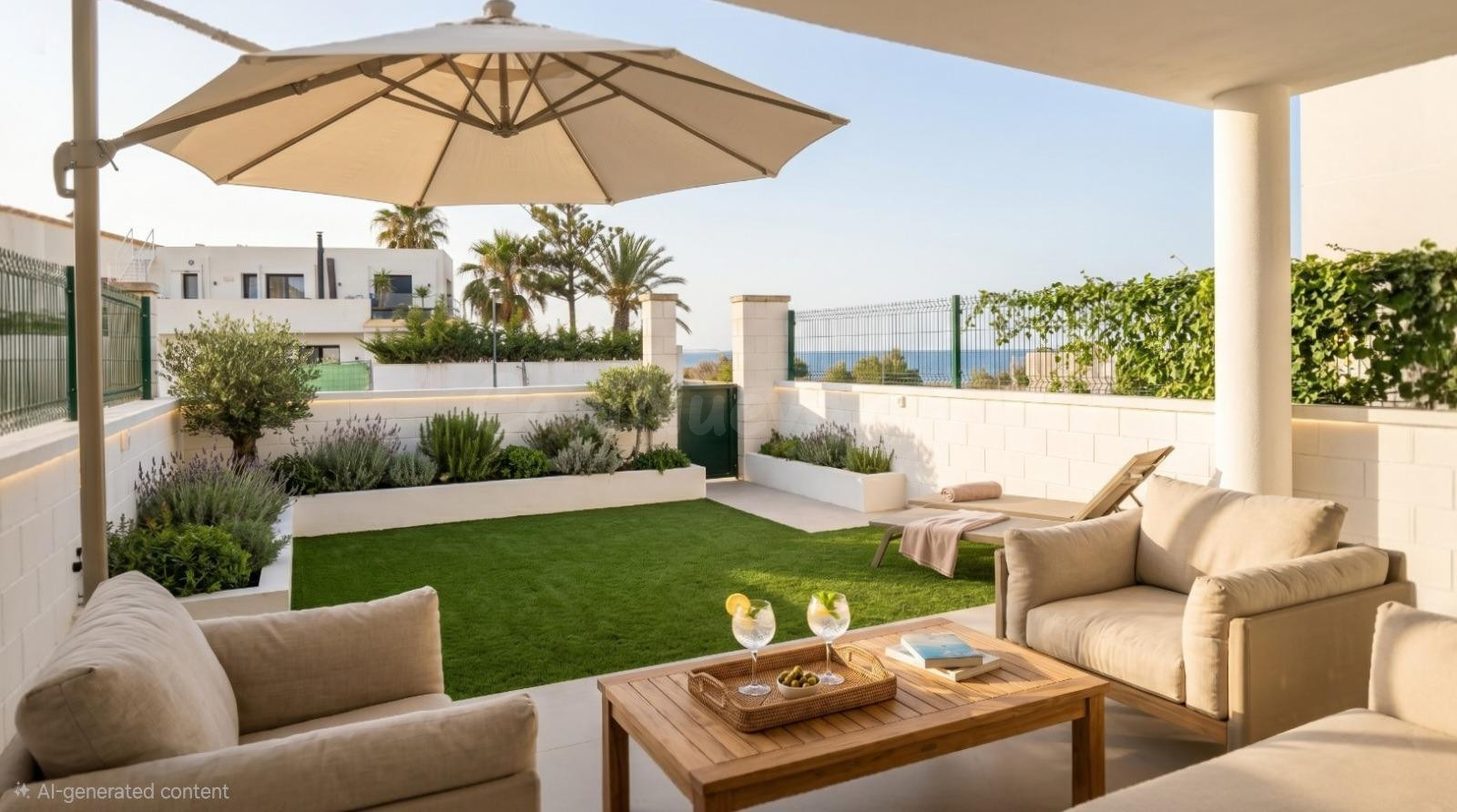 APARTAMENTO CONTEMPORÁNEO EN PRIMERA LÍNEA DE PLAYA CON IMPRESIONANTES VISTAS AL MAR