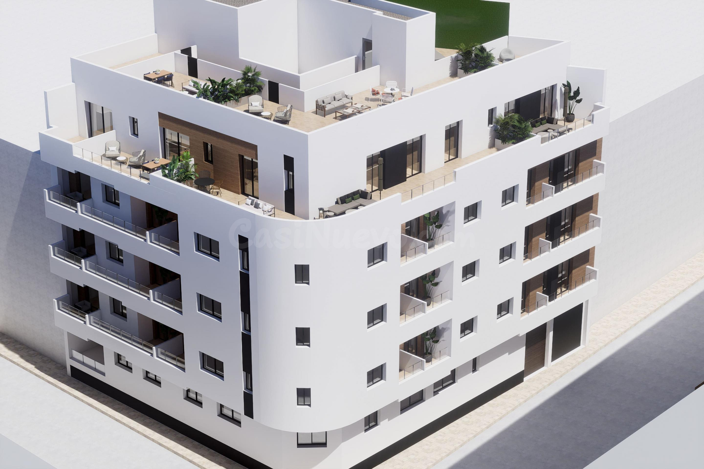 Ático 2 habitaciones 143m² en venta - Playa del Cura