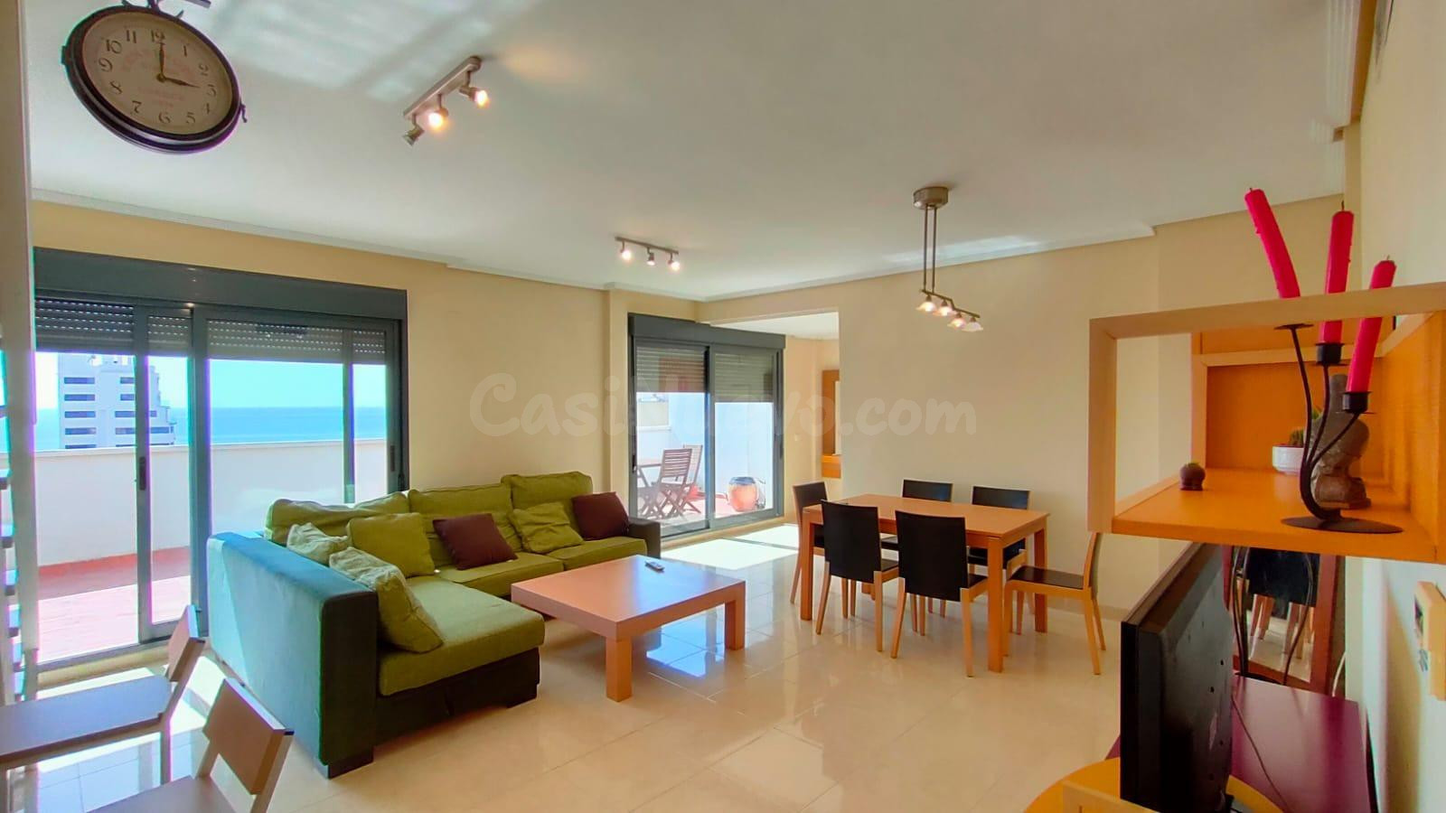 ESPECTACULAR ATICO DUPLEX 5 habitaciones VISTAS MAR Y PASEO 