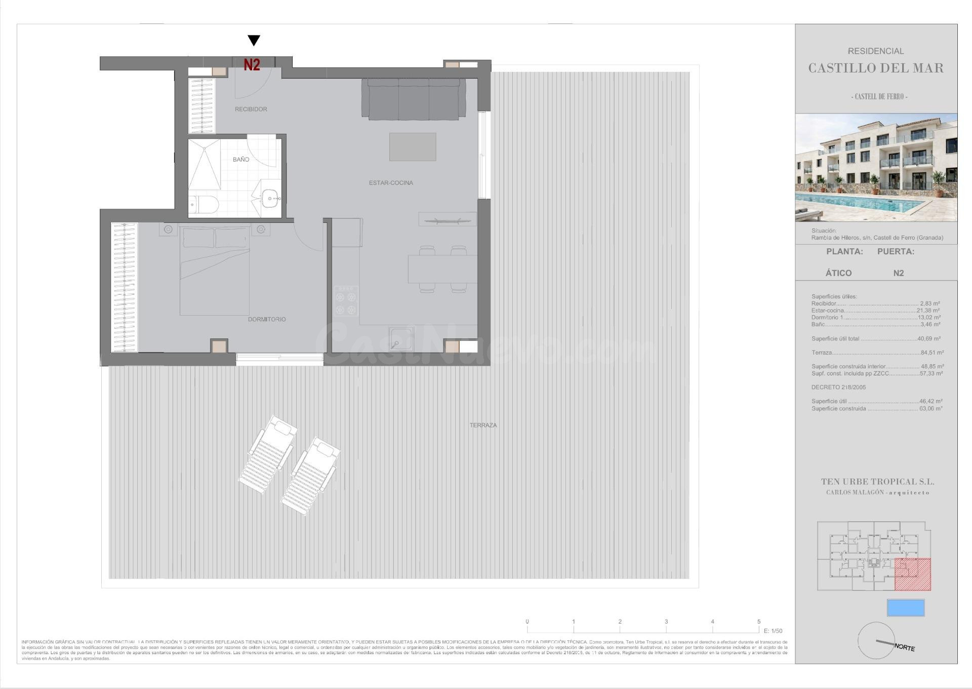 Atico N2 Nueva Promocion Castillo del Mar 2027