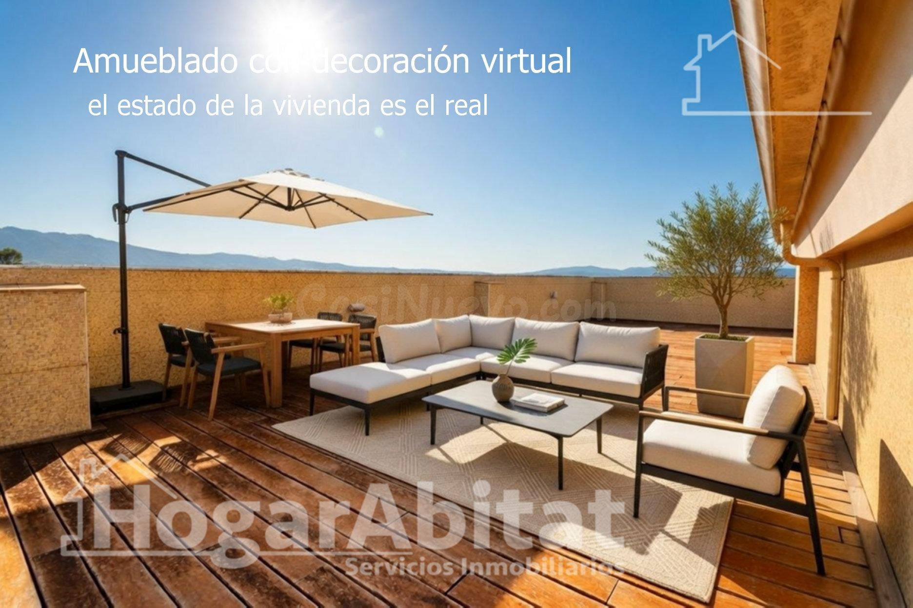 PRECIOSO ÁTICO DÚPLEX CON TERRAZA, PISCINA Y GARAJE CERRADO - foto 2