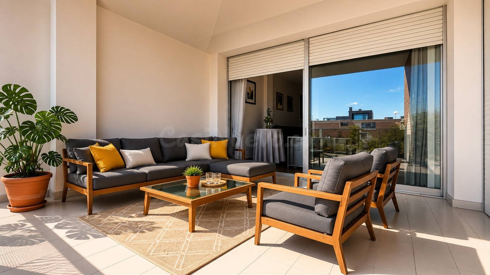 AMPLITUD, LUZ, TERRAZA Y PARKING opcional EN PASEO PRIM - foto 4