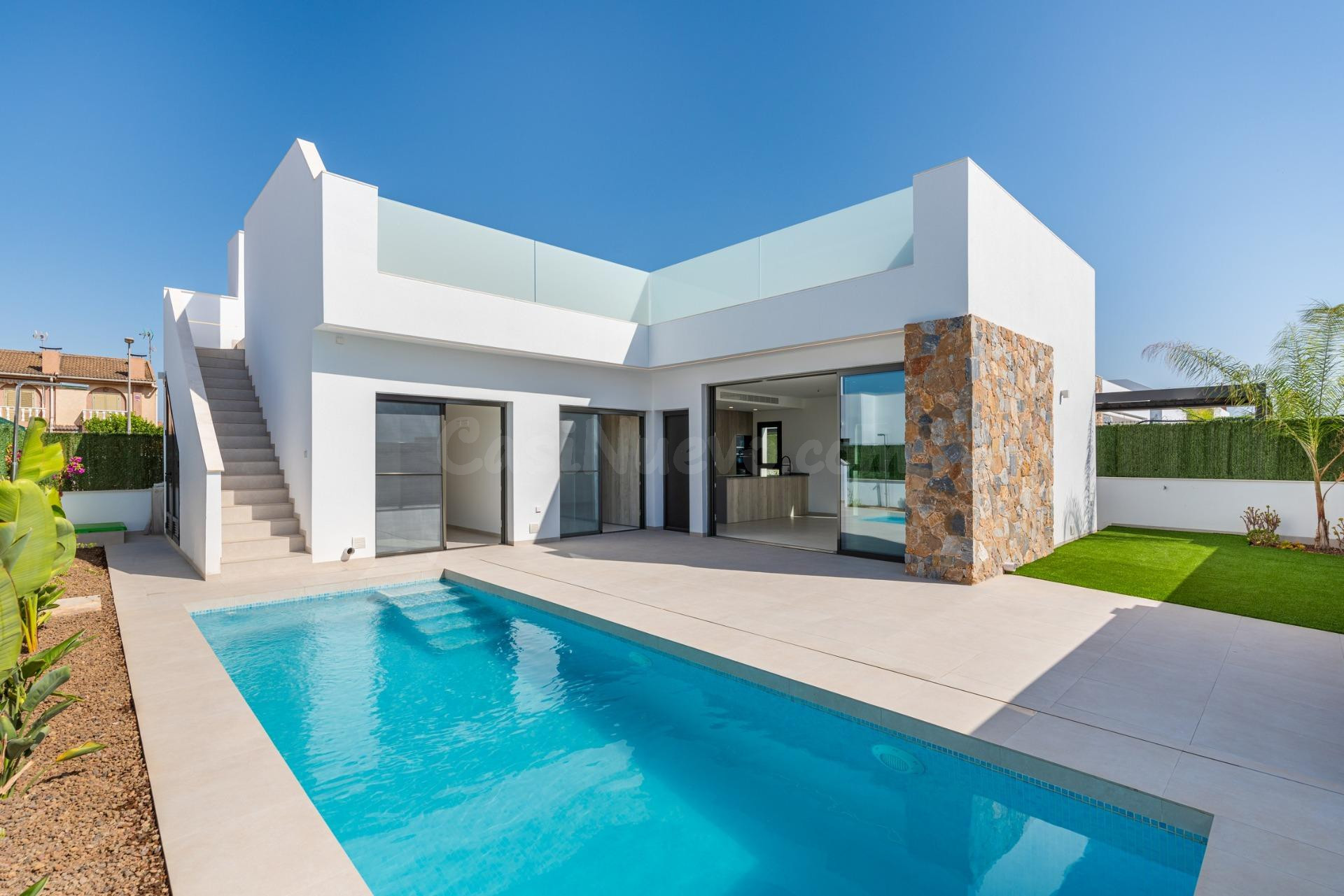 VILLAS DE OBRA NUEVA EN SAN JAVIER