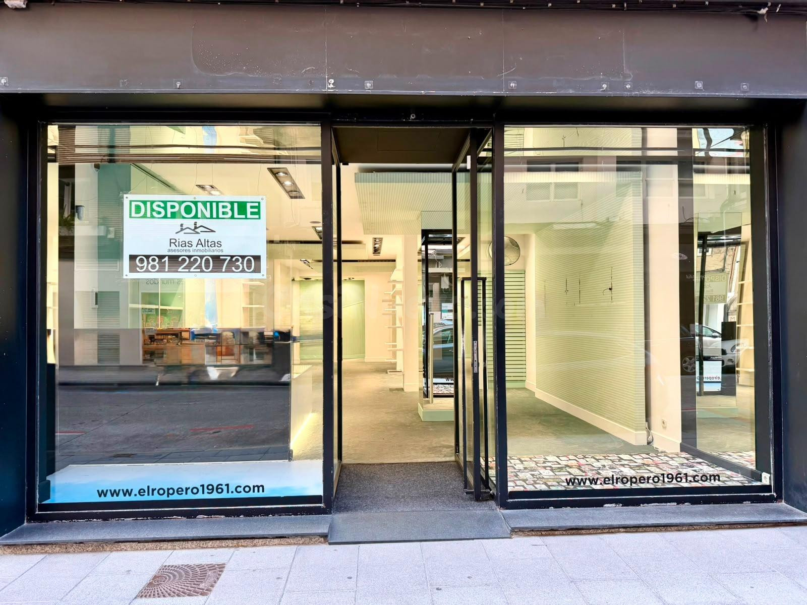 ¡Ubicación Prime! Local impecable de 112 m2 en el corazón comercial de A Coruña