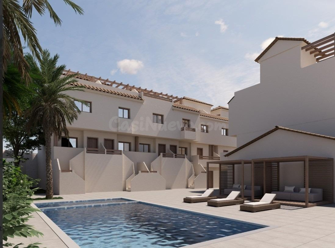 Casas adosadas con vistas al mar en Portman, Murcia