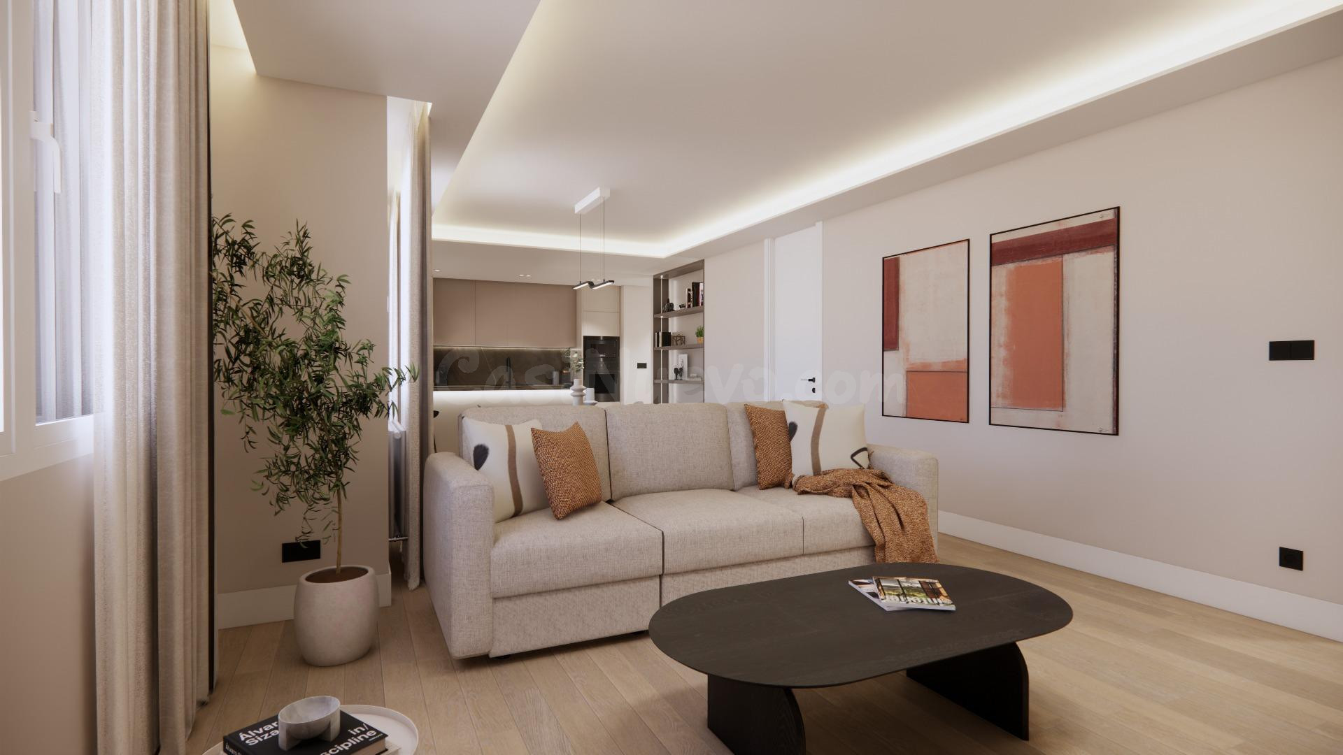 Piso 2 habitaciones 90m² en venta - Chamberí