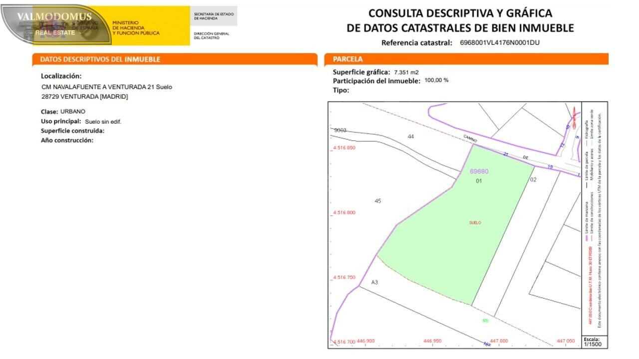 Parcela en venta - Venturada