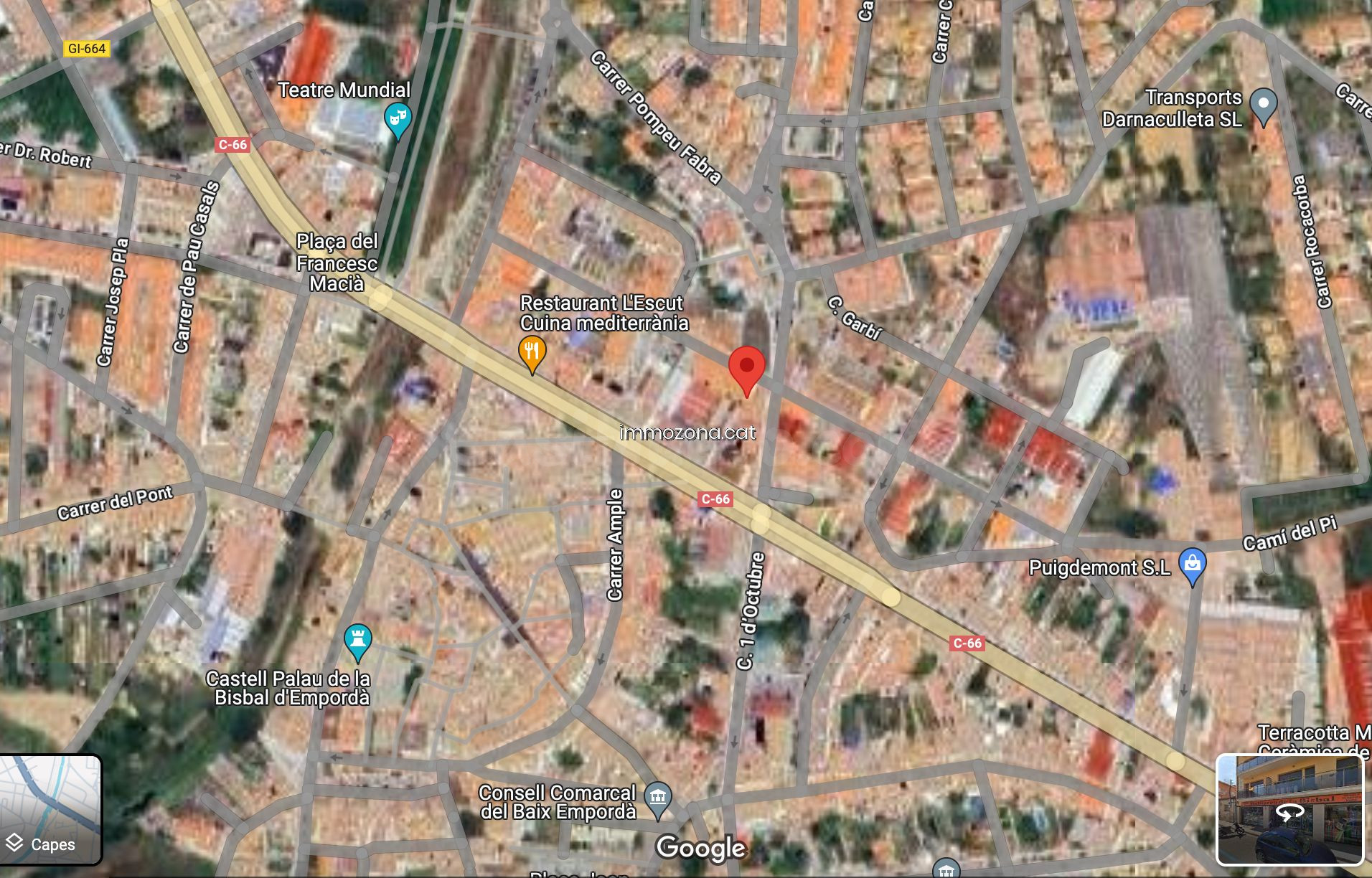 LOCAL ALQUILADO 151 M2 CARRER SOLIDARITAT, LA BISBAL D'EMPOR - foto 2