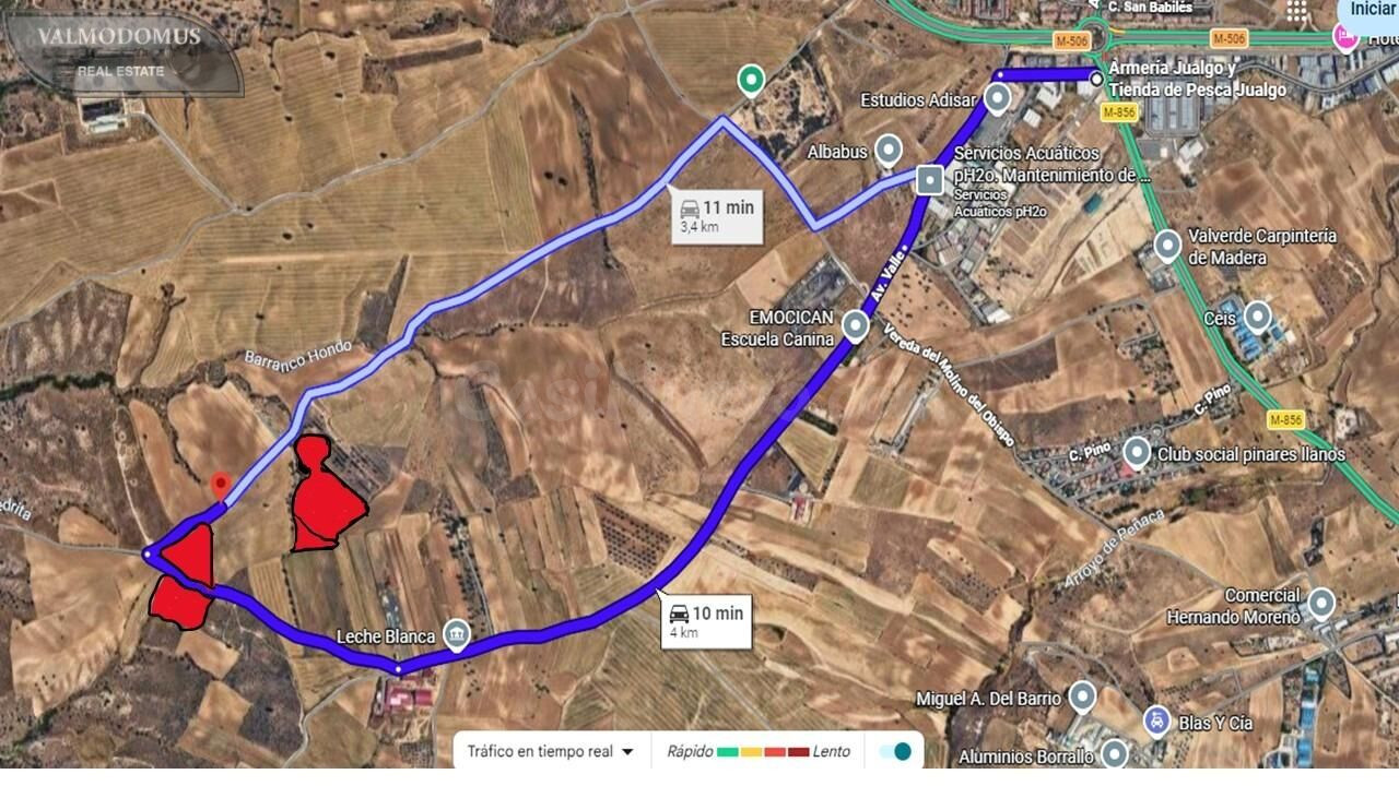Finca rústica de 36.000 m2 con acceso directo – Villaviciosa de Odón
