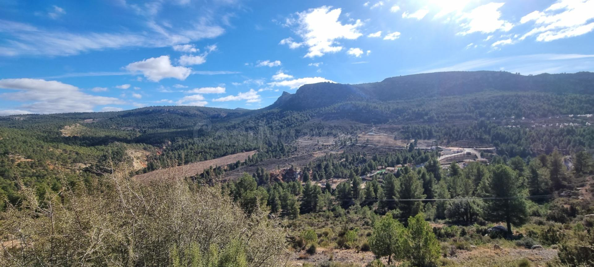 Parcela edificable en medio de una sierra mágica