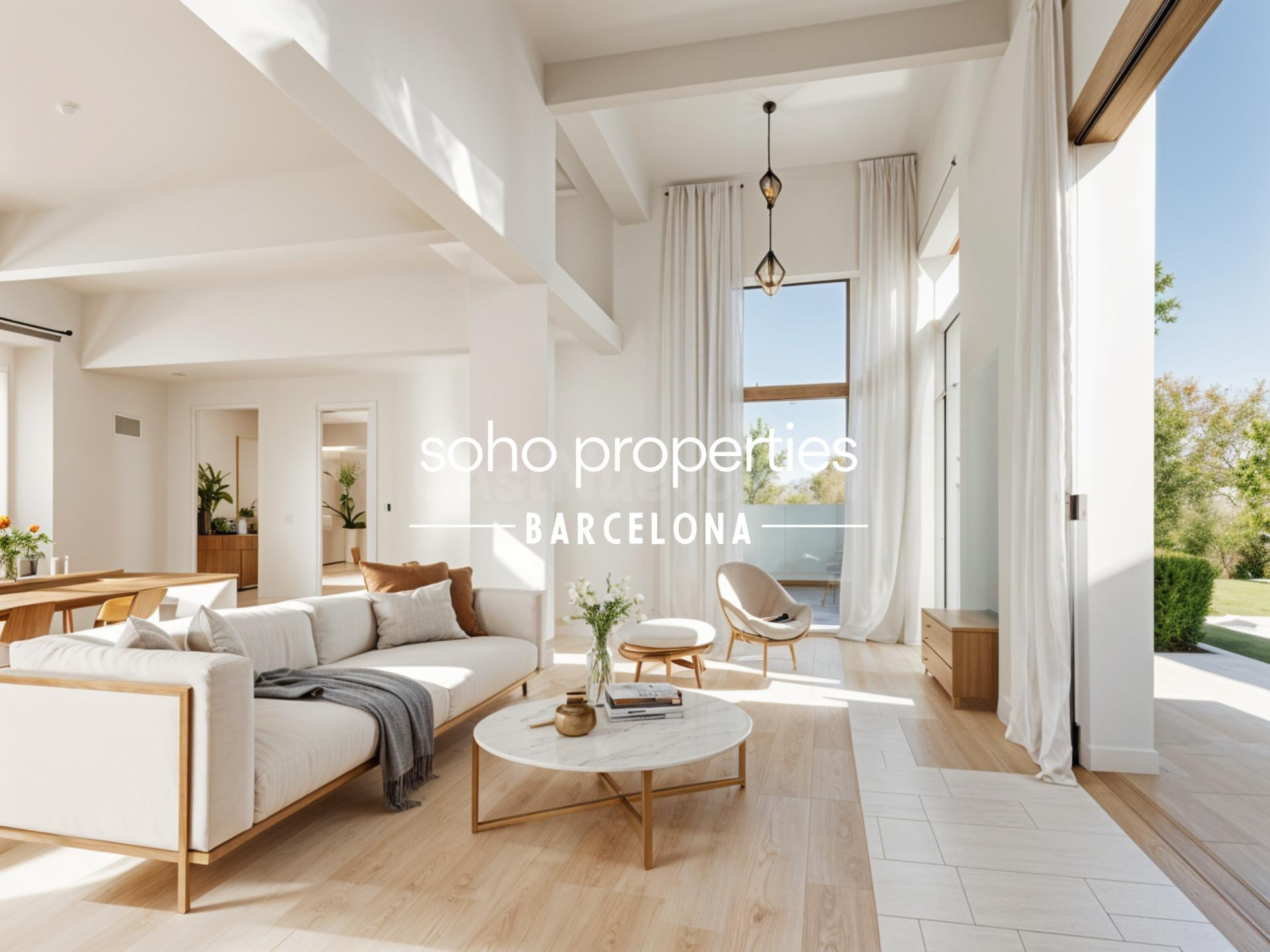 Exclusivas Residencias de Diseño Contemporáneo: Casas de 5 Dormitorios con Jardín y Piscina Privada