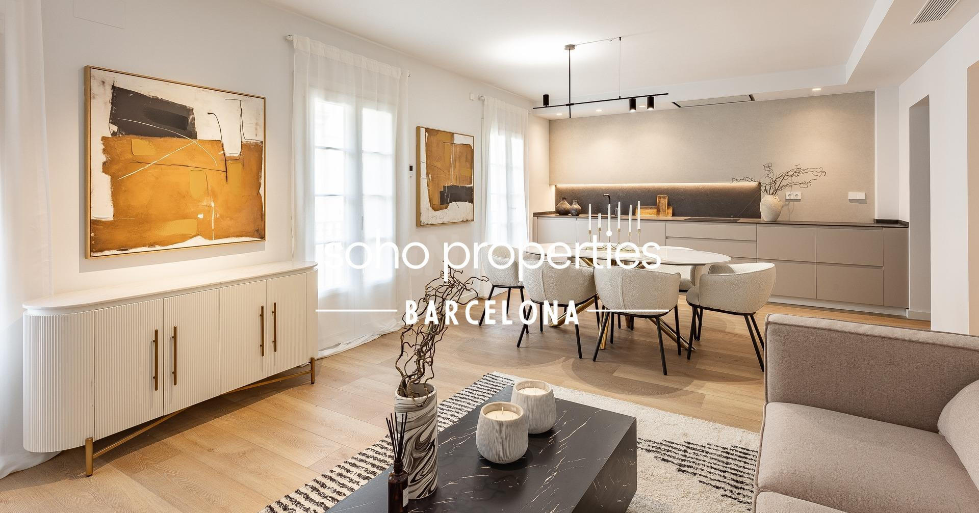 Encantador piso de 3 habitaciones en Tallers