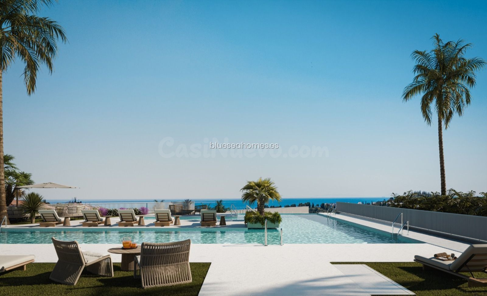 Venta de piso con dos dormitorios en Mijas Costa, Málaga, Costa del Sol