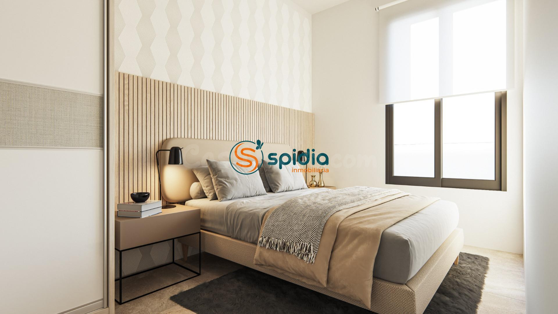 APARTAMENTO DE DOS DORMITORIOS EN EL HORNILLO CON SOLARIUM DE 49 M2 - URBANIZACIÓN LEVANSUR VI