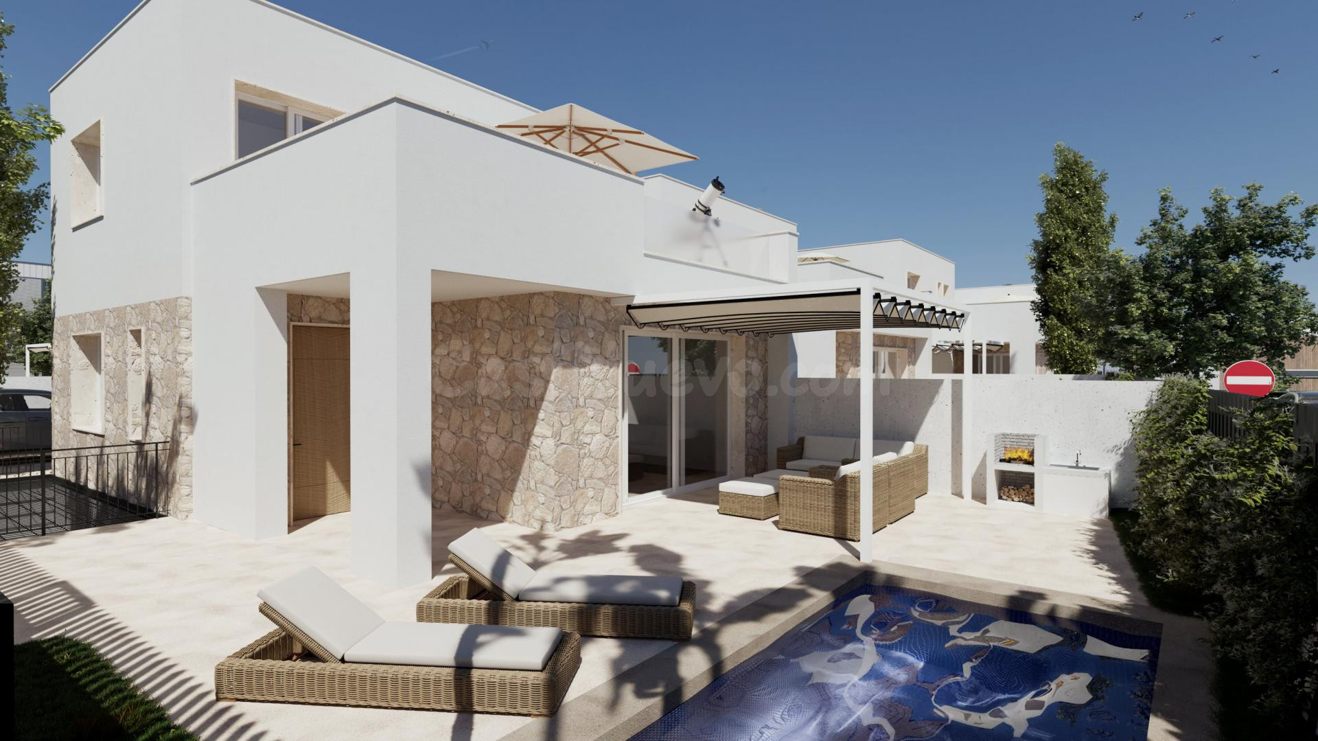 Villa 3 habitaciones 228m² en venta - Pueblo 6