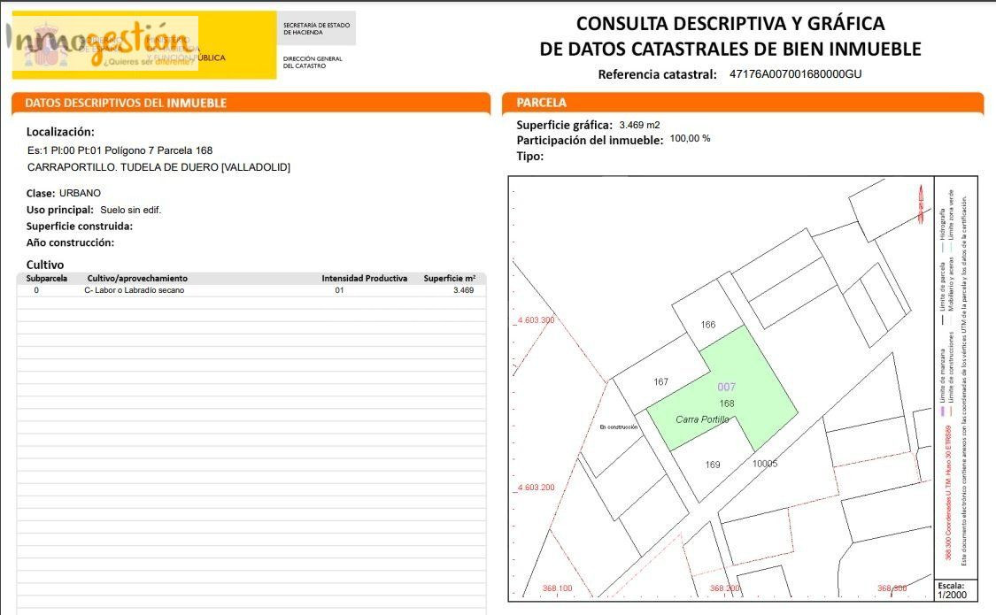 EN VENTA TERRENO URBANO EN TUDELA DE DUERO - foto 4