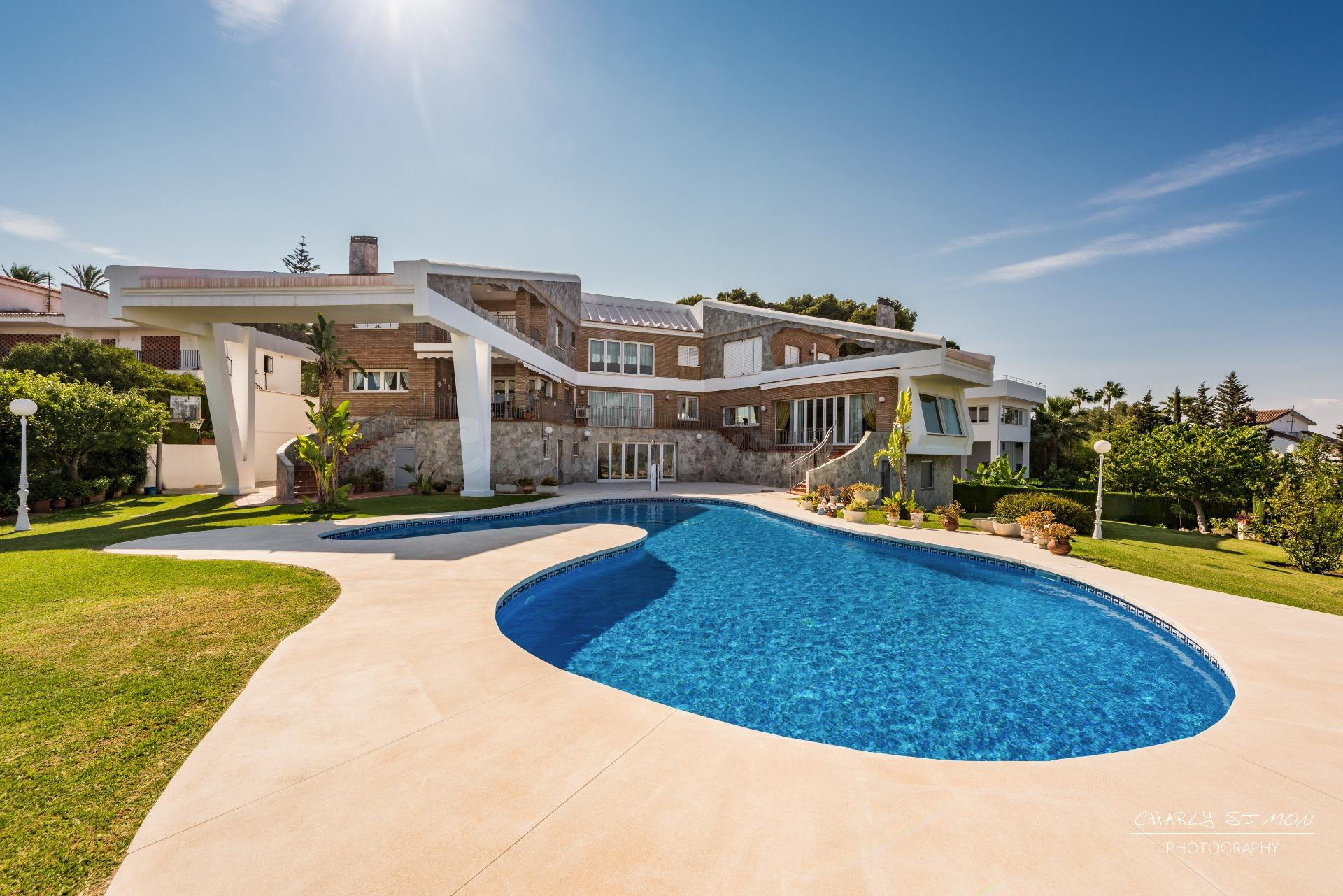 Villa de estilo único en Málaga