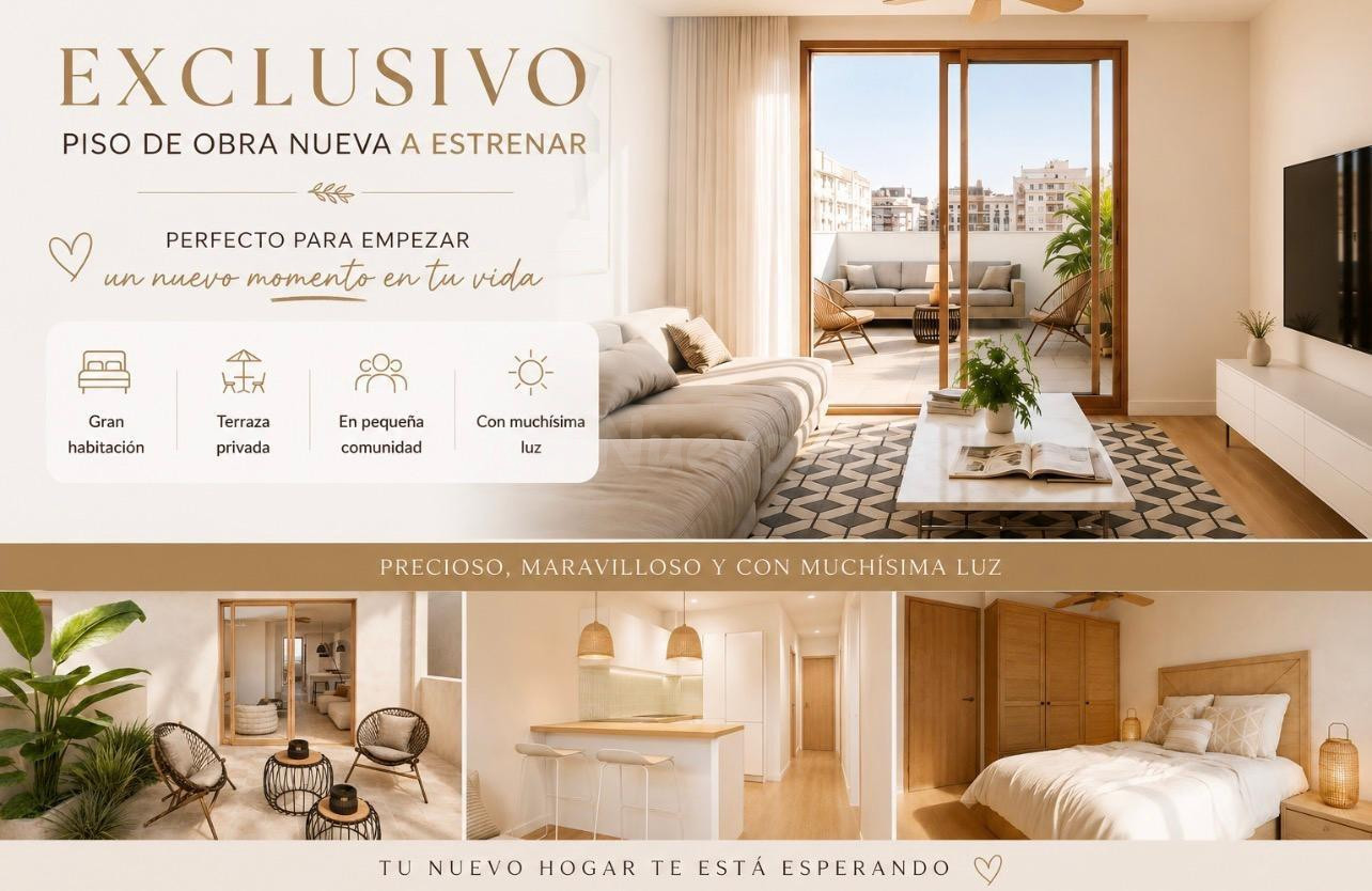 Obra nueva exclusiva en Inca a partir de 279900€