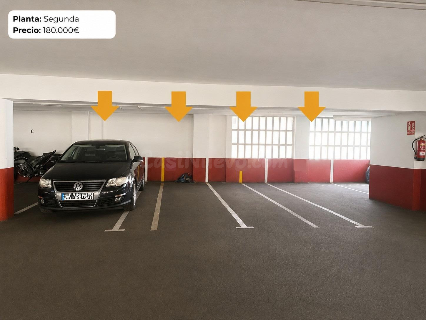 Pack de 4 plazas en la misma planta