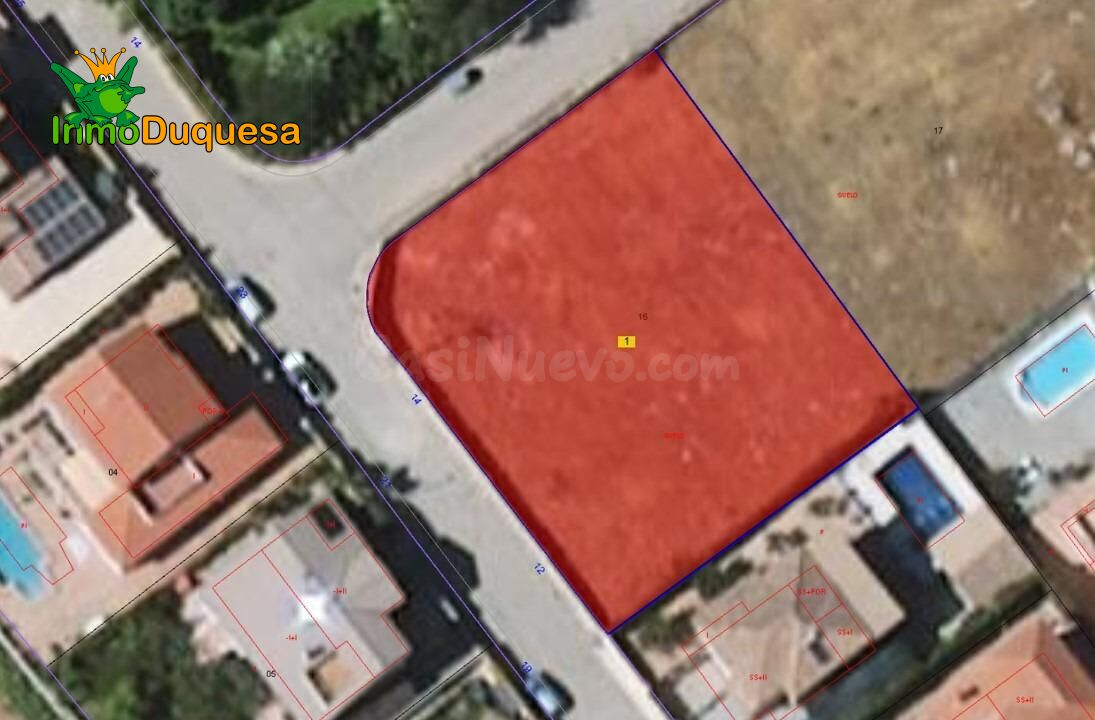 Solar urbano de 1.234 m2 en OTURA. Totalmente llano. (Con PROYECTO ARQ. y EST. GEOTECNICO)