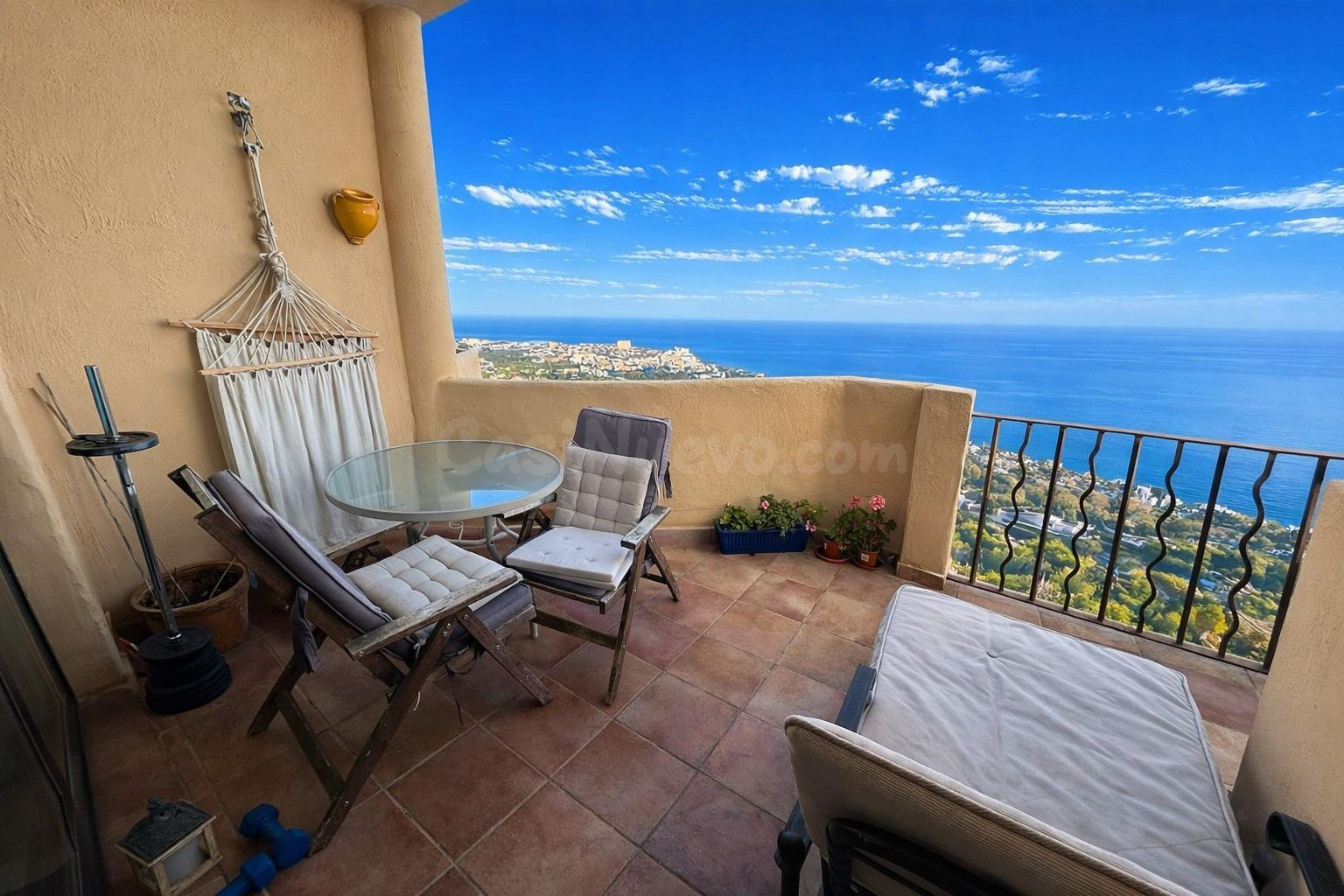 INCREIBLE VISTAS FRONTALES AL MAR BENALMADENA PUEBLO!!