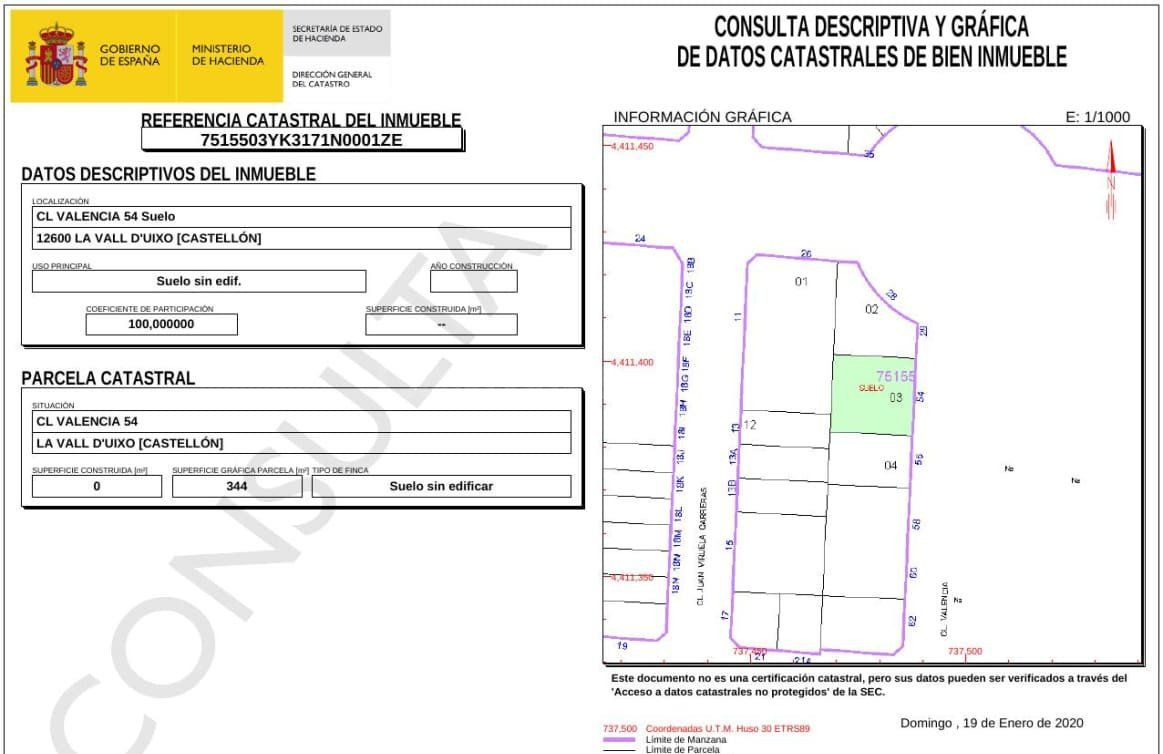Terreno urbano 338m² en venta - Comunidad valenciana - foto 4