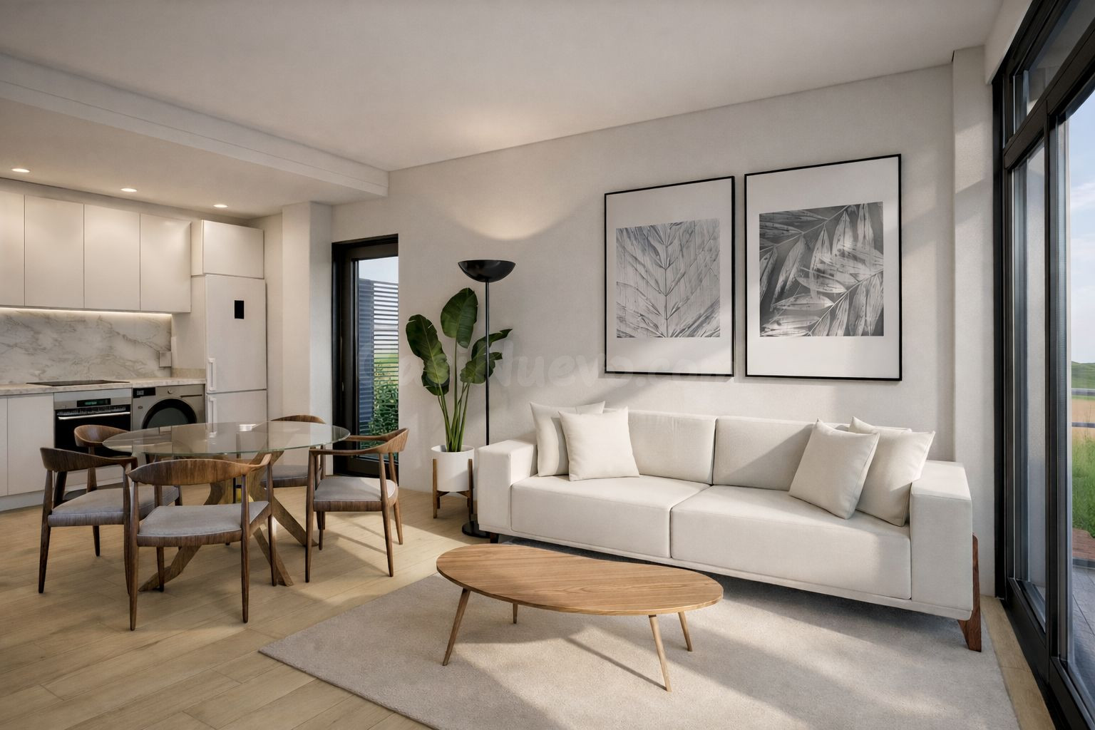 Ático 2 habitaciones 66m² en venta - Metro museros