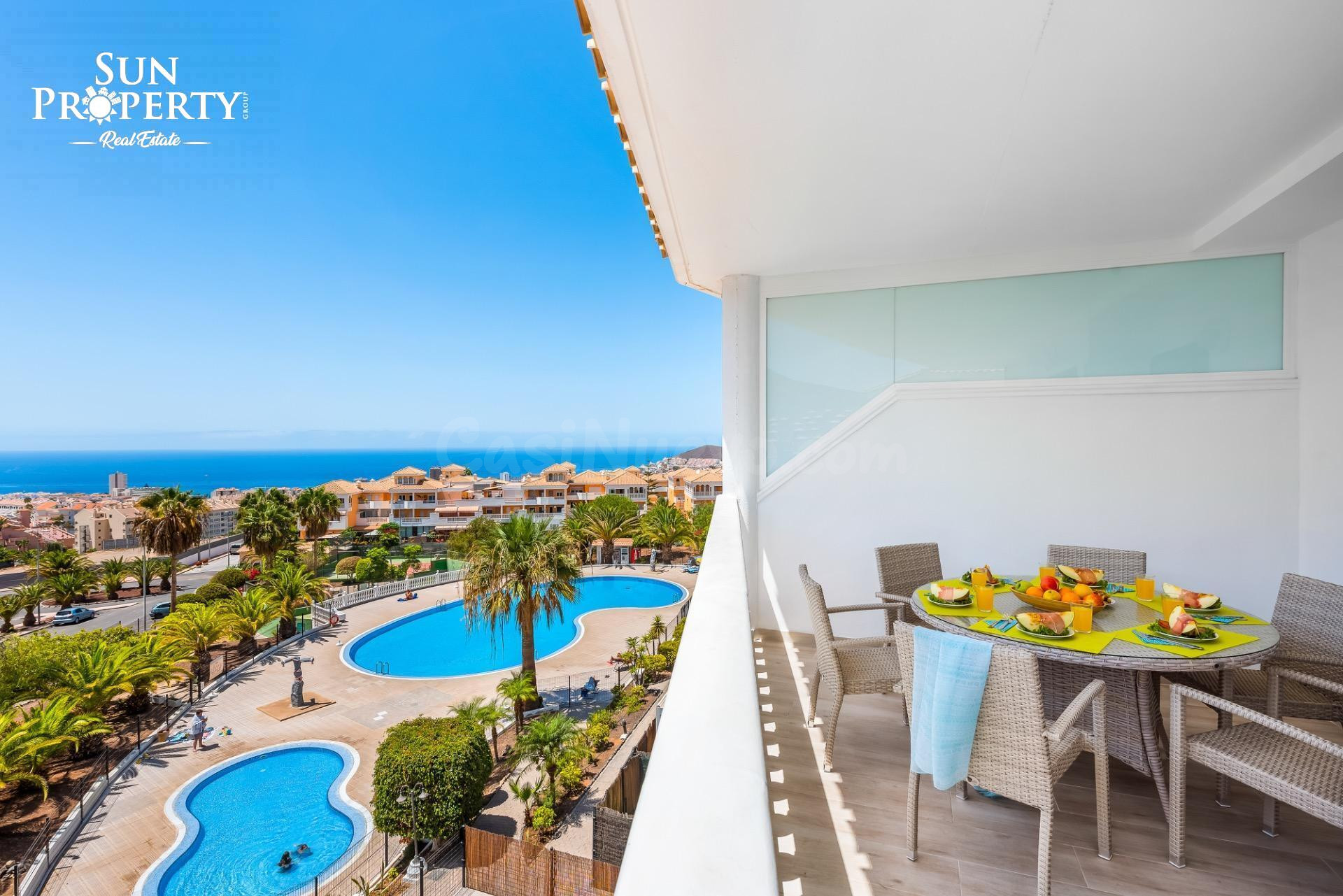 ÁTICO CON VISTAS PANORÁMICAS AL MAR EN LOS CRISTIANOS - foto 2