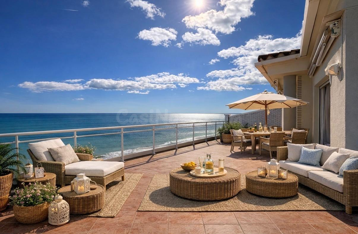 ÁTICO EXCLUSIVO CON GRAN TERRAZA PANORÁMICA FRENTE AL MAR EN - foto 5