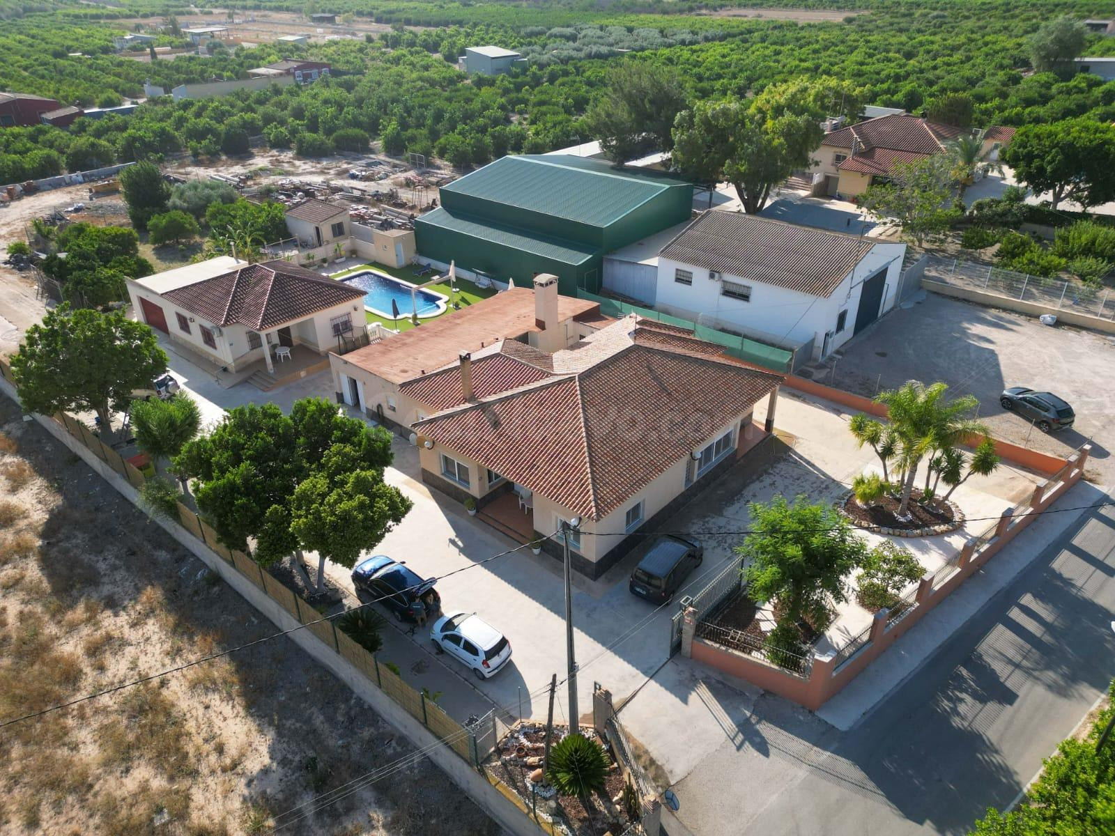 PARCELA CON DOS VIVIENDAS INDEPENDIENTES Y PISCINA EN LA MATANZA (ORIHUELA)