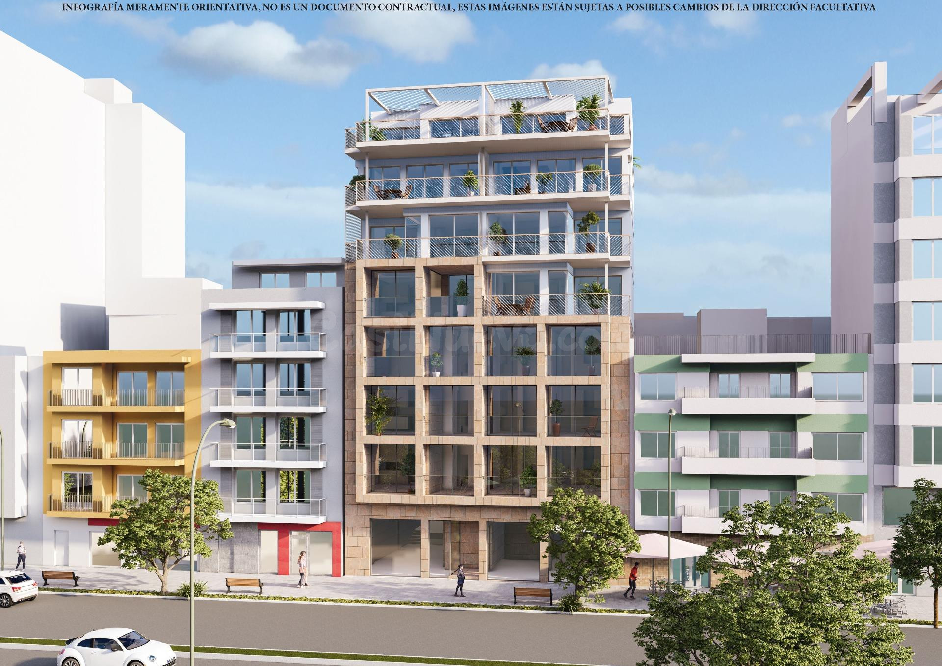 APARTAMENTOS DE OBRA NUEVA EN EL CENTRO DE VILLAJOYOSA