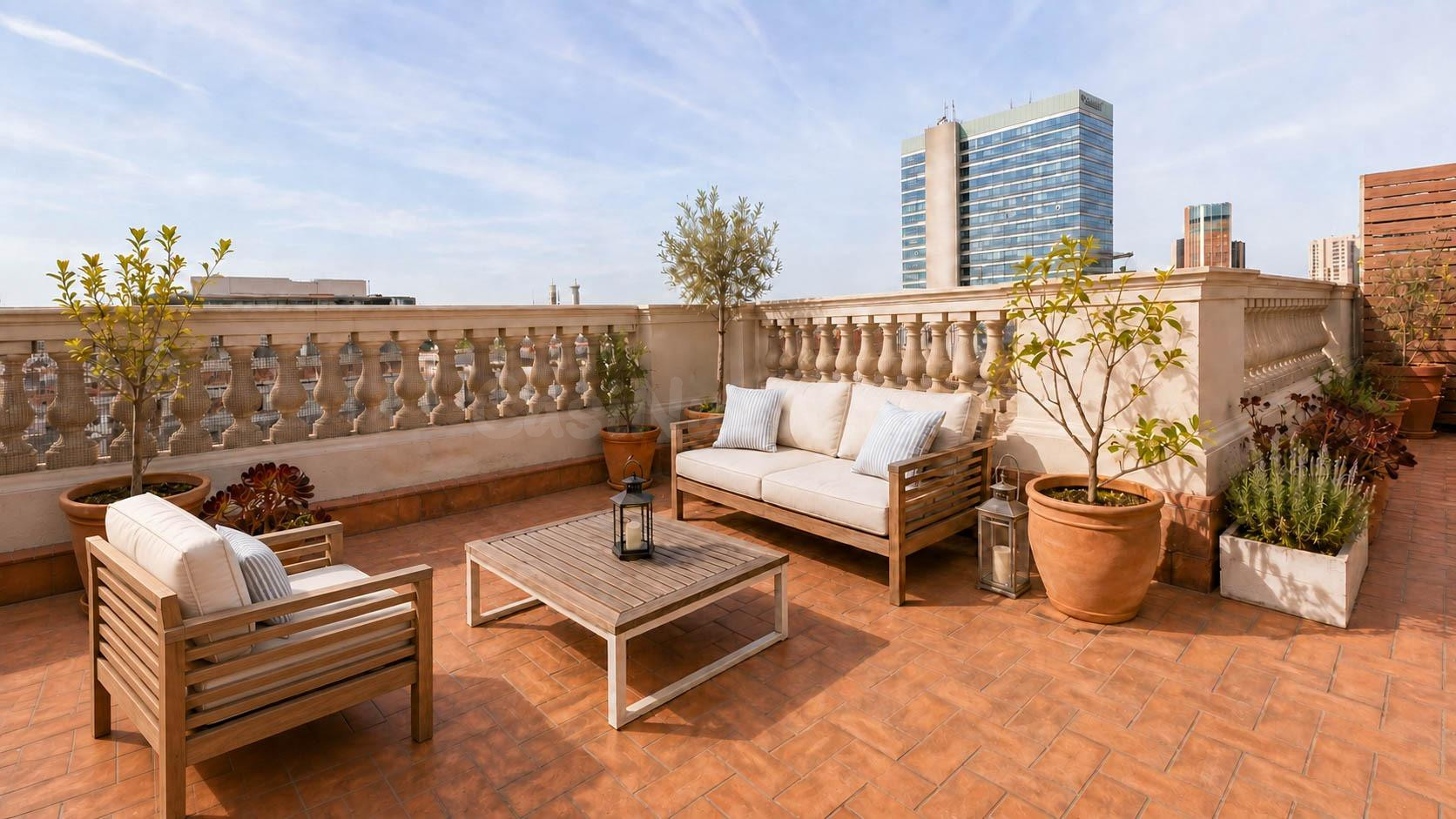 Inmobiliaria en Barcelona. Atico en Diagonal Turó Park - foto 3