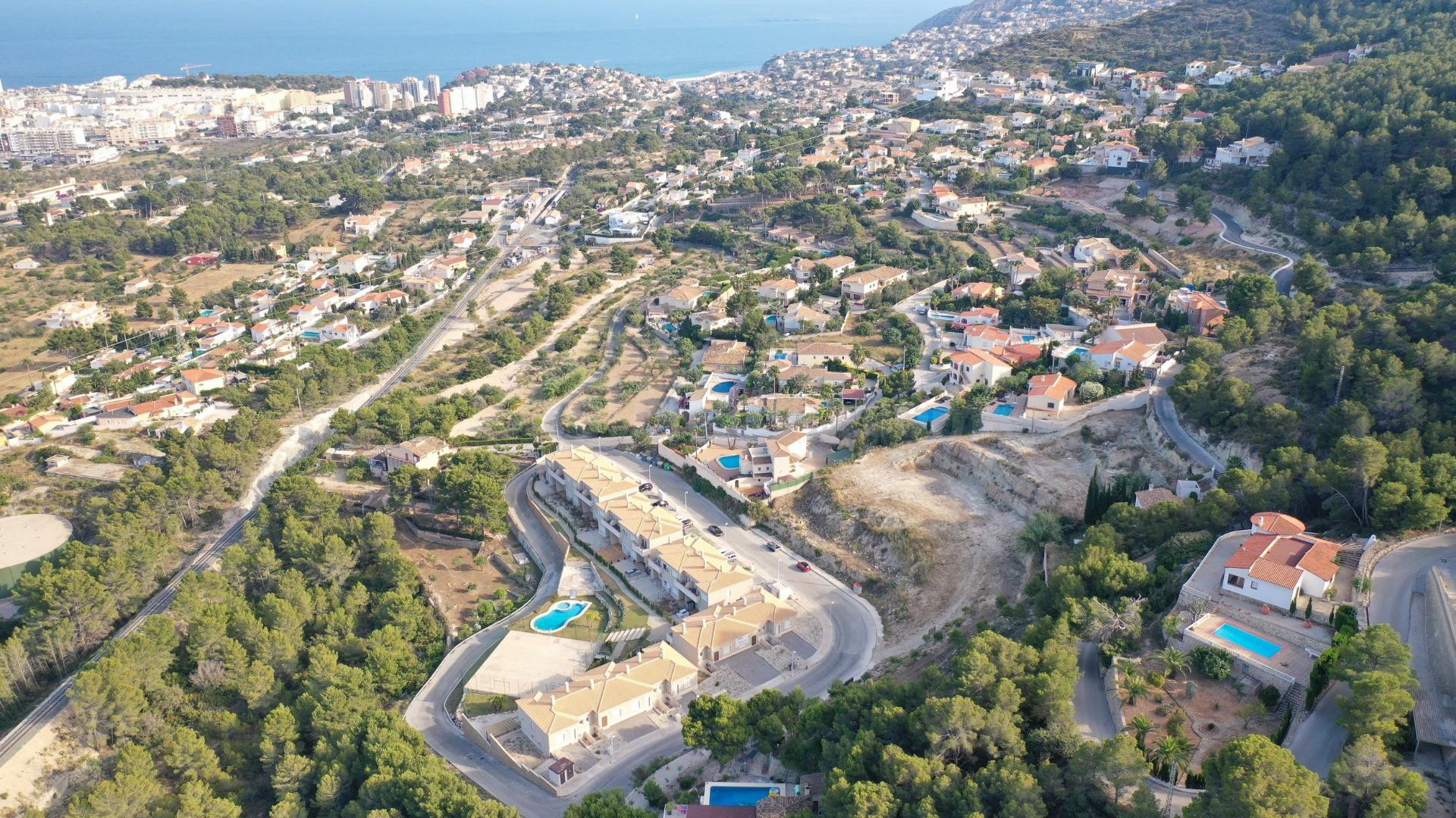 Parcela amplia en Cucarres con vistas al mar, Calpe