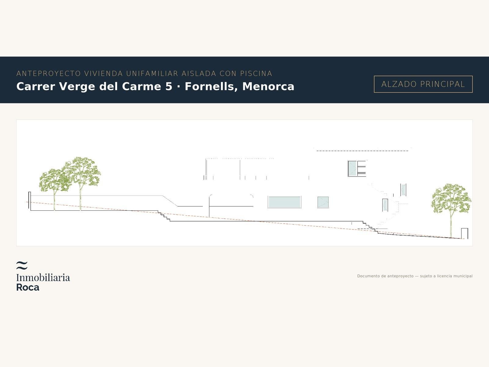 F254 - Nuevo proyecto casa unifamiliar en Fornells - foto 3